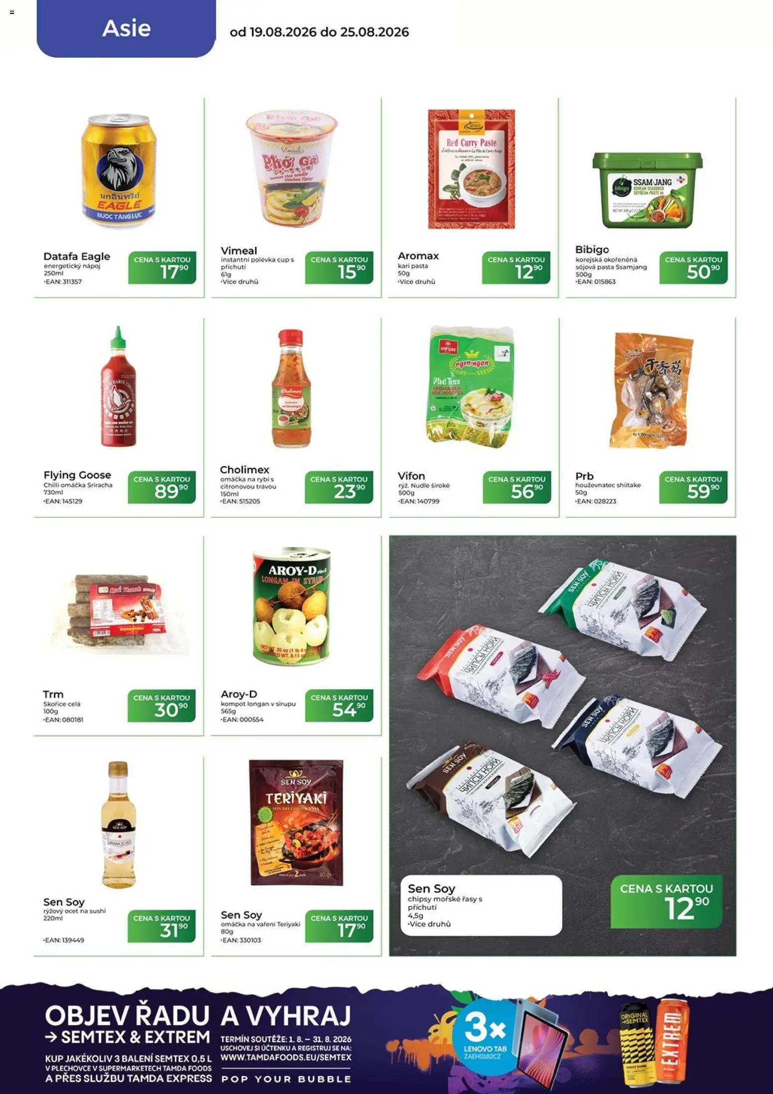 Tamda Foods leták od 19.08.2026 | Strana: 44 | Produkty: Ocet, Kari pasta, Chilli, Semtex