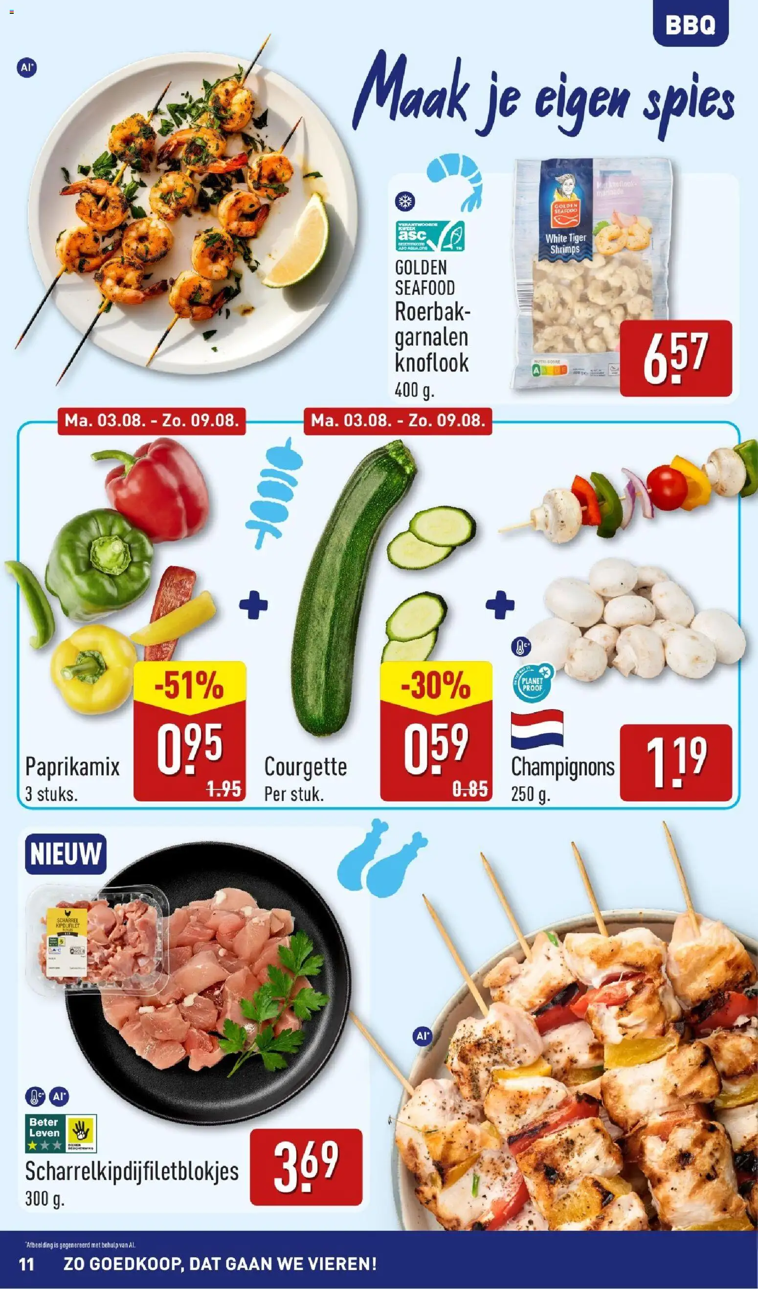 {H1} | Pagina: 11 | Producten: Courgette, Knoflook