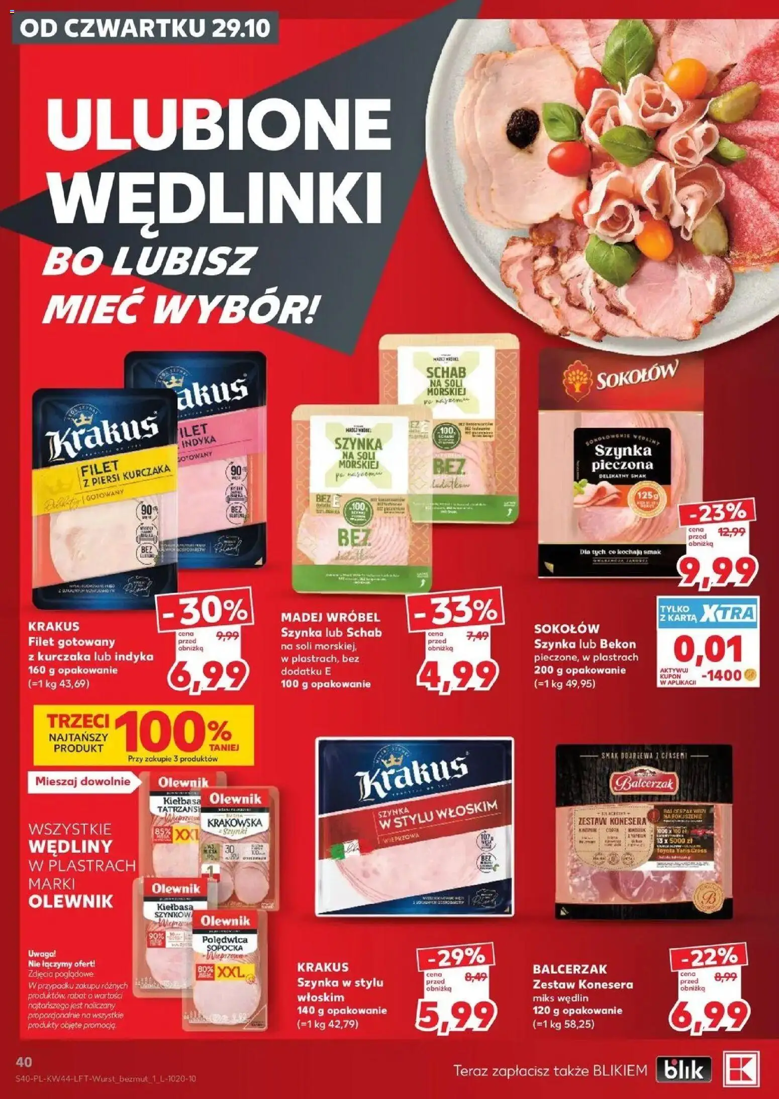Kaufland aktualna gazetka od 29.10.2026 - od jutra PDF | Strona: 40