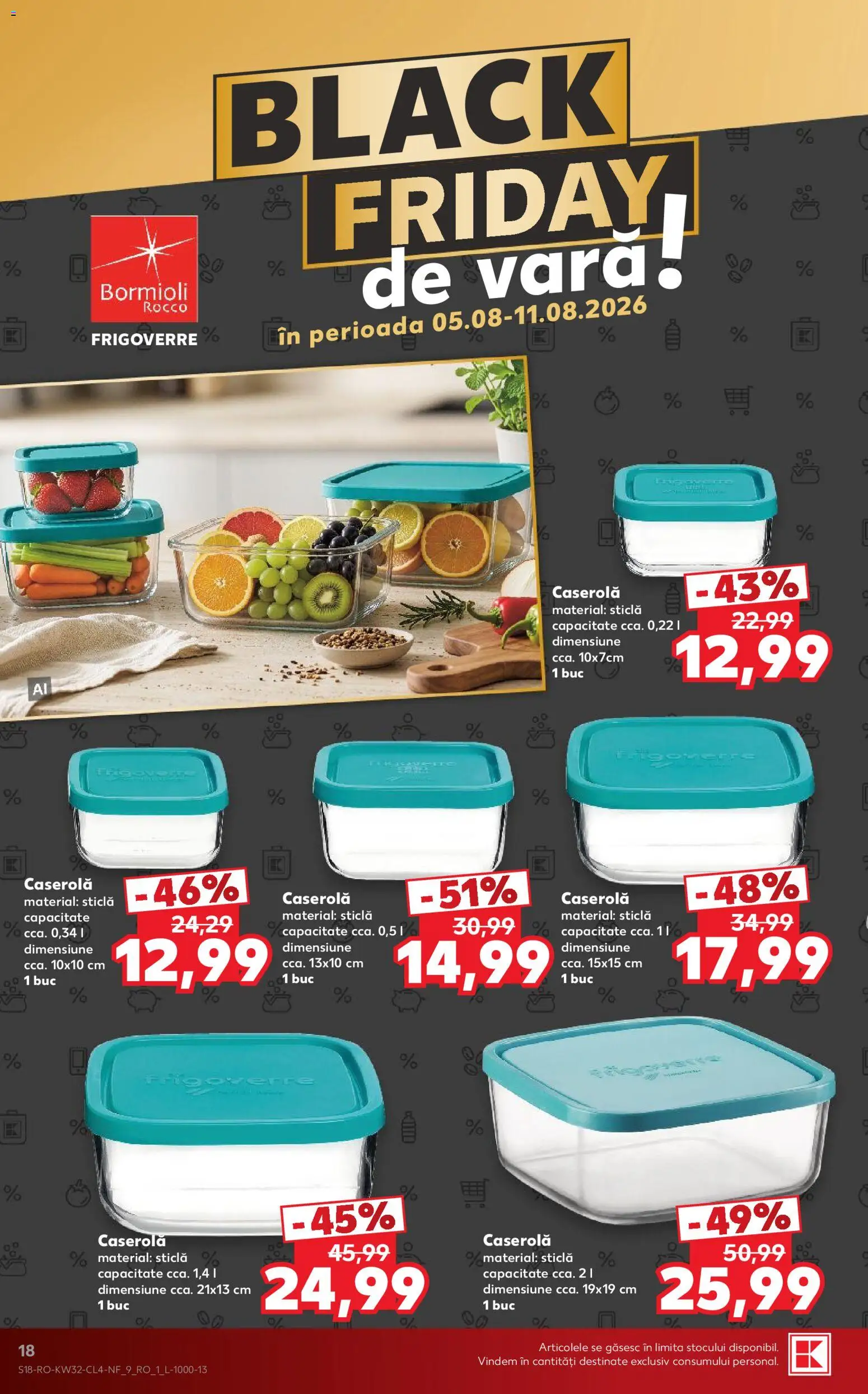 Noul catalog Kaufland – valabil de la 05.08.2026 | Pagină: 18