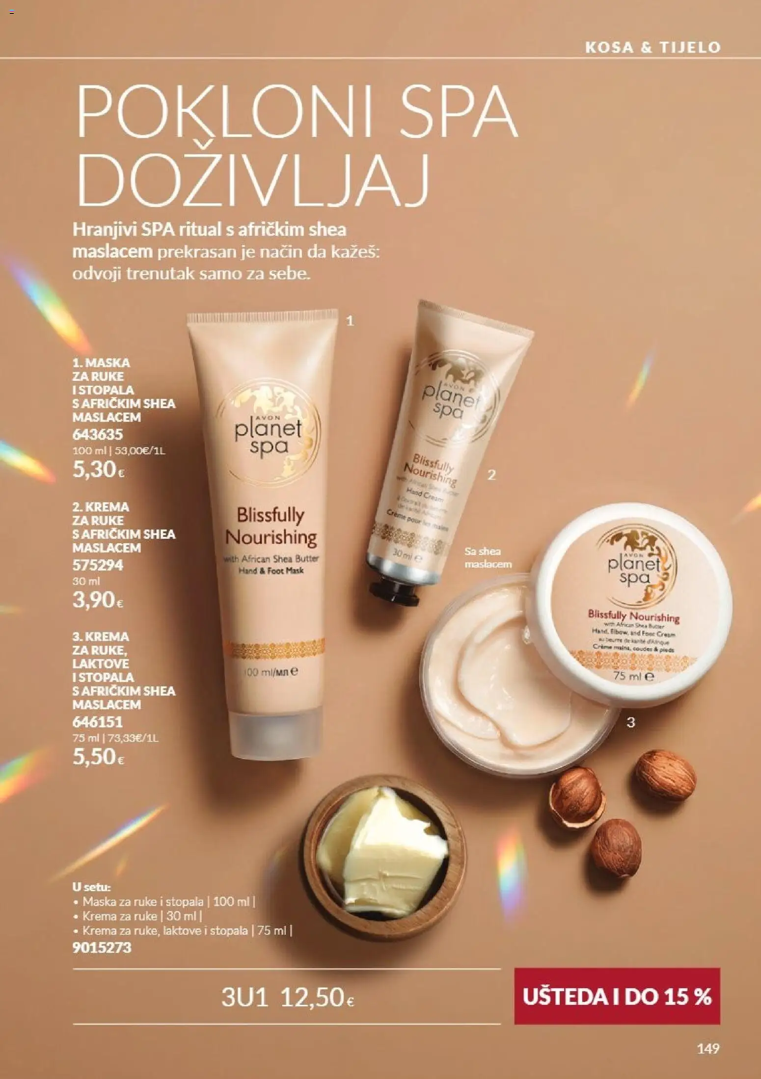 Avon katalog | vrijedi od 01.11.2026 | Stranica: 149 | Proizvodi: Maska, Krema za ruke, Krema