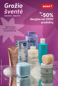 Rimi leidinys galioja nuo 2026.08.25
