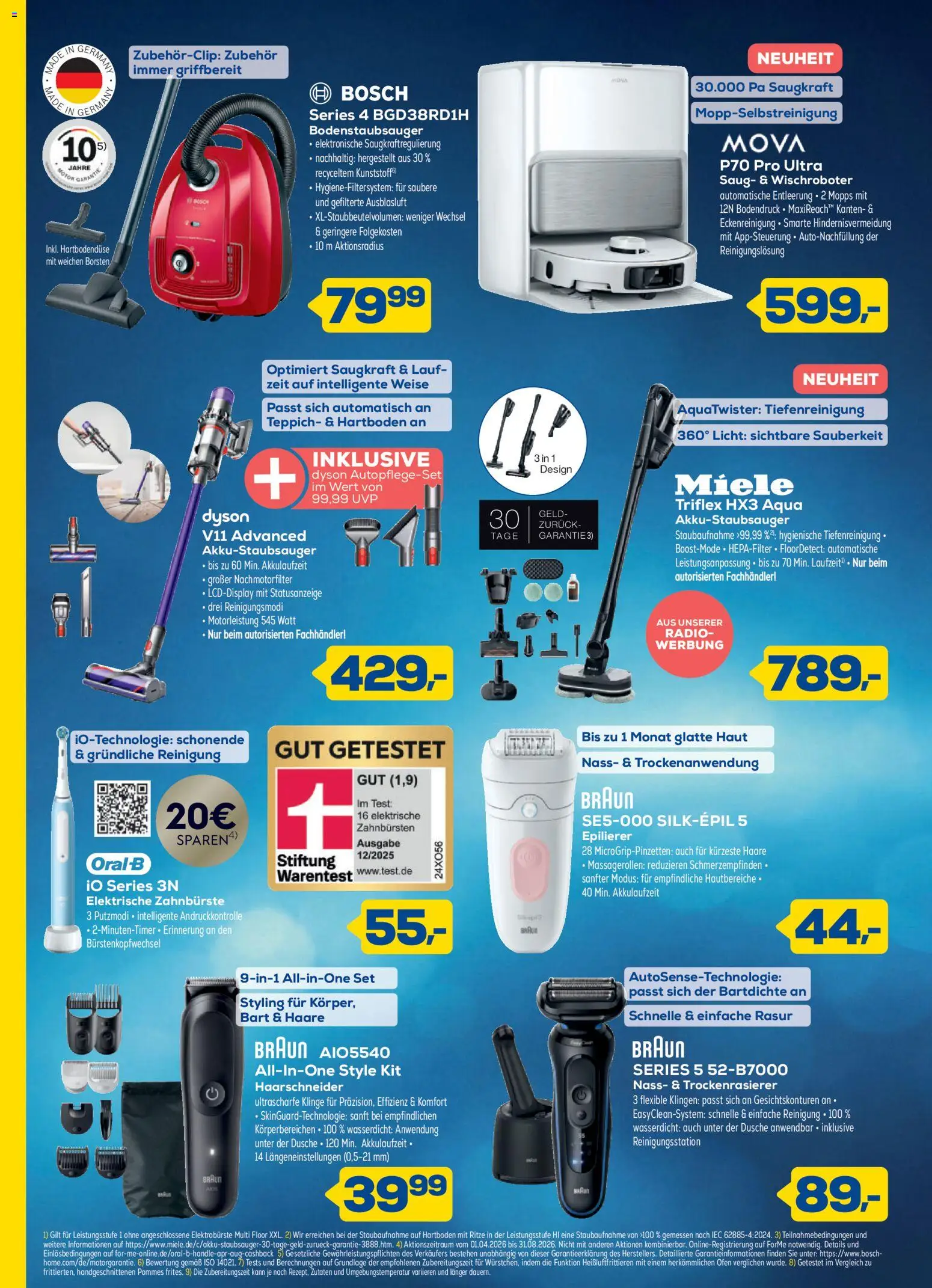Euronics  Aktueller Prospekt – gültig ab 27.05.2026 | Seite: 6 | Produkte: Miele, Dusche, Teppich, Radio
