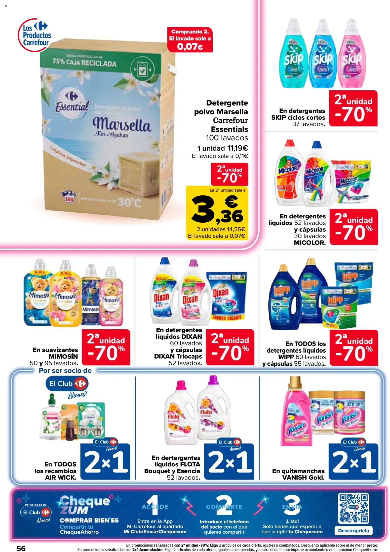 Carrefour folleto │ válido desde el 14/07/2026 | Página: 60 | Productos: Polvo, Cápsulas, Detergente, Caja