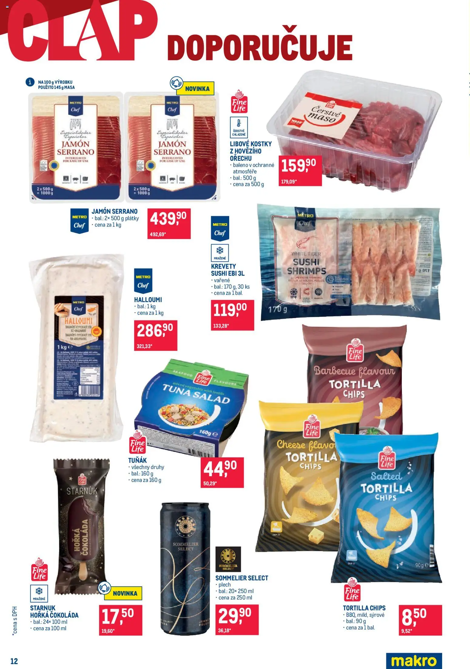 Makro leták - Pro milovníky jídla od 01.07.2026 | Strana: 12