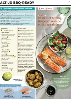 Bon Ap- The BBQ Times - Voorbeeld van een folder van Bon Ap, geldig van 06.05.2026 | Pagina: 9 | Producten: Zalm, Scampi, Salade, Rucola