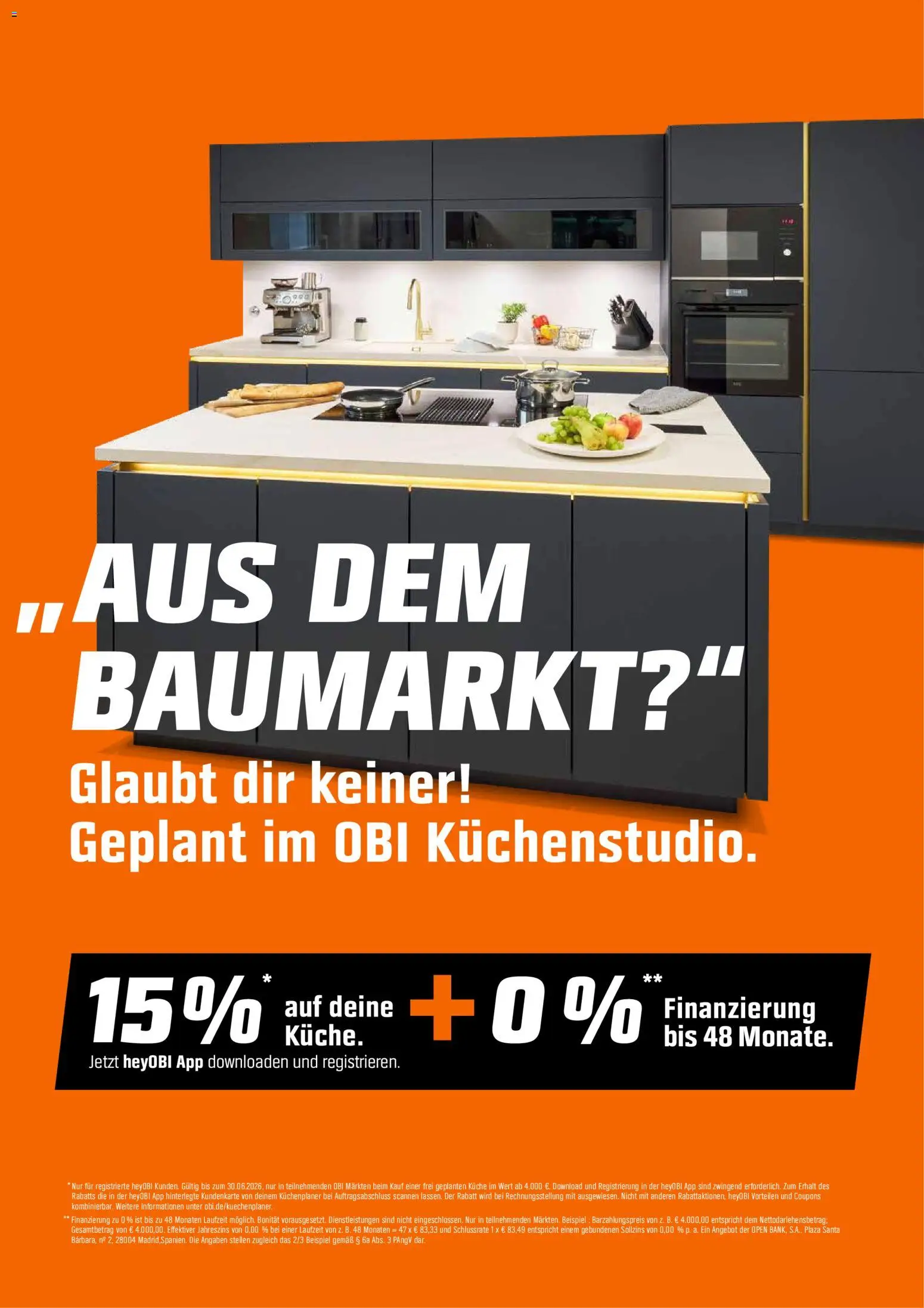 Obi Prospekt – gültig ab 01.06.2026 | Seite: 16 | Produkte: Küche