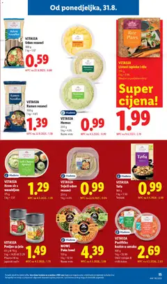 VITASIA Svježi udon rezanci, 200 g - Pregled kataloga iz trgovine Lidl, vrijedi od 31.08.2026 | Stranica: 15