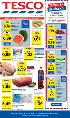 Tesco leták platný od 01.07.2026