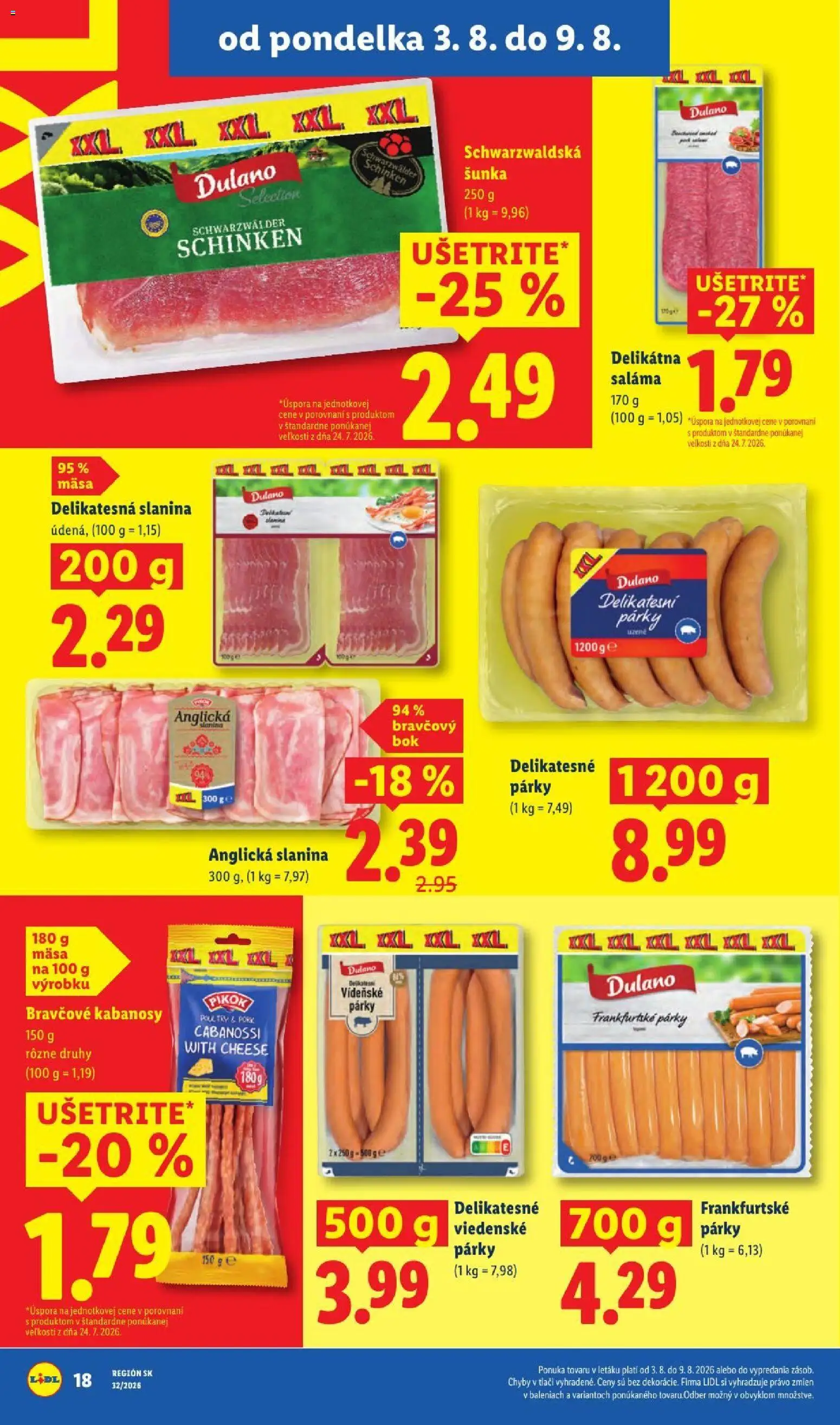 Nové Lidl akcie – leták je platný od 03.08.2026 | Strana: 26