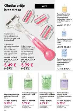 Oriflame katalog akcije – veljaven od 03.06.2026 | Stran: 144 | Izdelki: Intimno milo, Krema, Milo