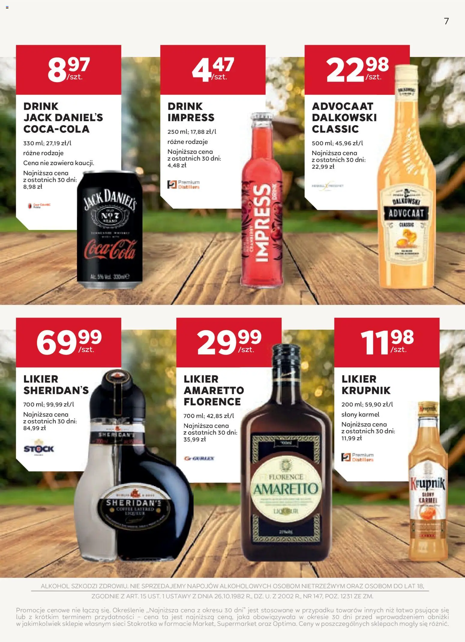Stokrotka gazetka - Oferta alkoholowa od 14.05.2026 | Strona: 7