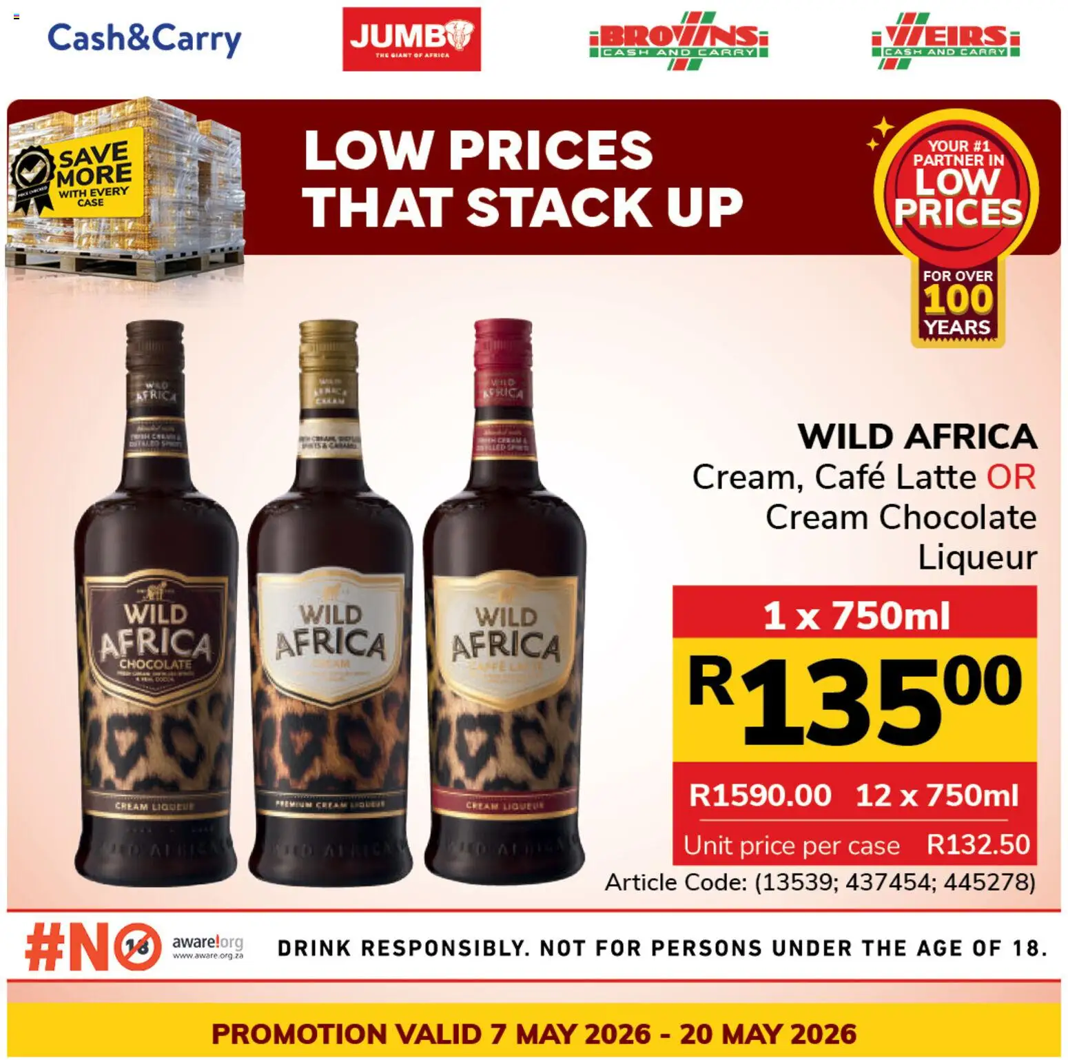 New Jumbo catalogue – valid from 07.05.2026 | Page: 4 | Products: Case, Chocolate, Cream