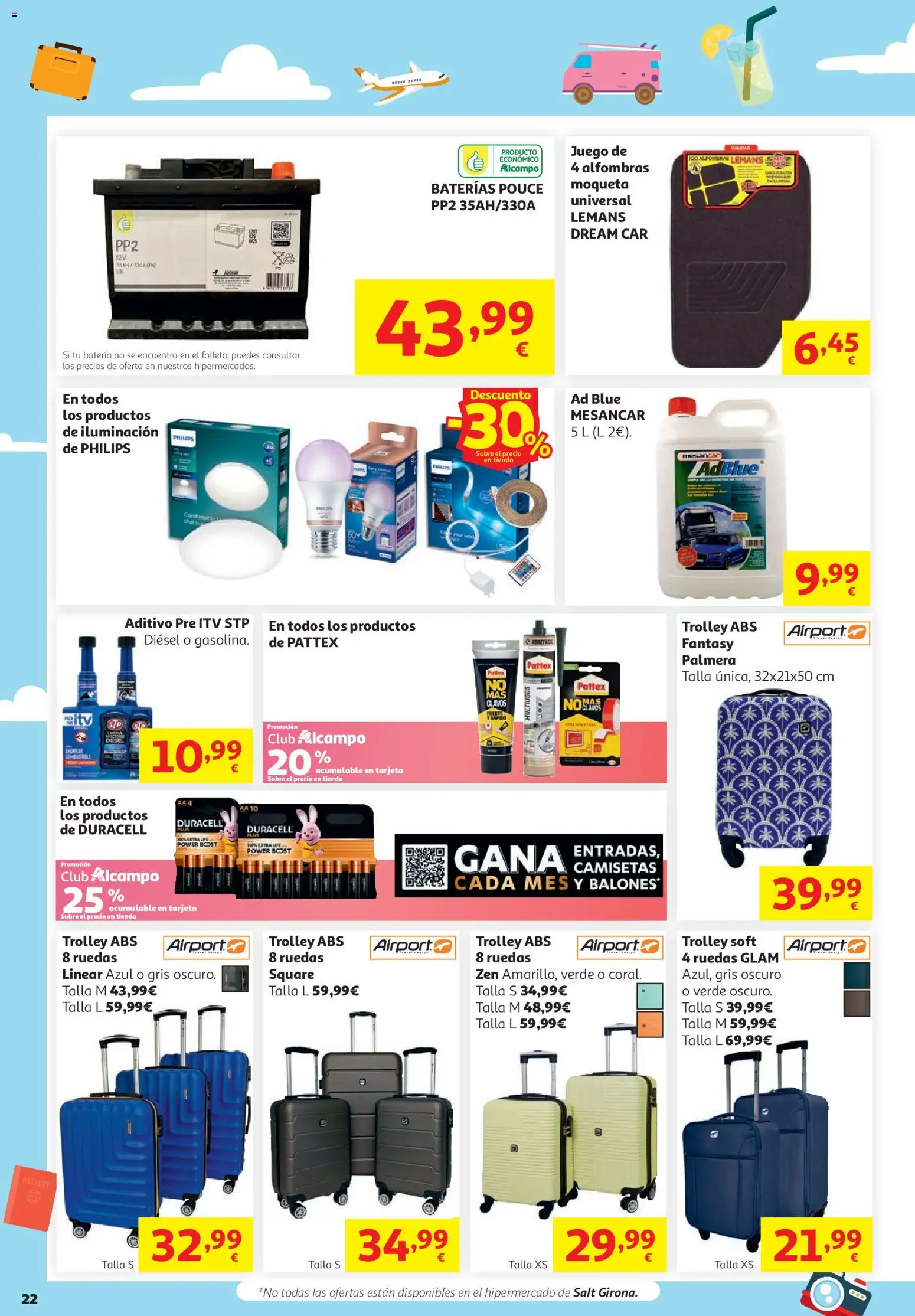Alcampo -  HP Unico │ válido desde el 16.06.2026 | Página: 22 | Productos: Galette de chaise, Batería