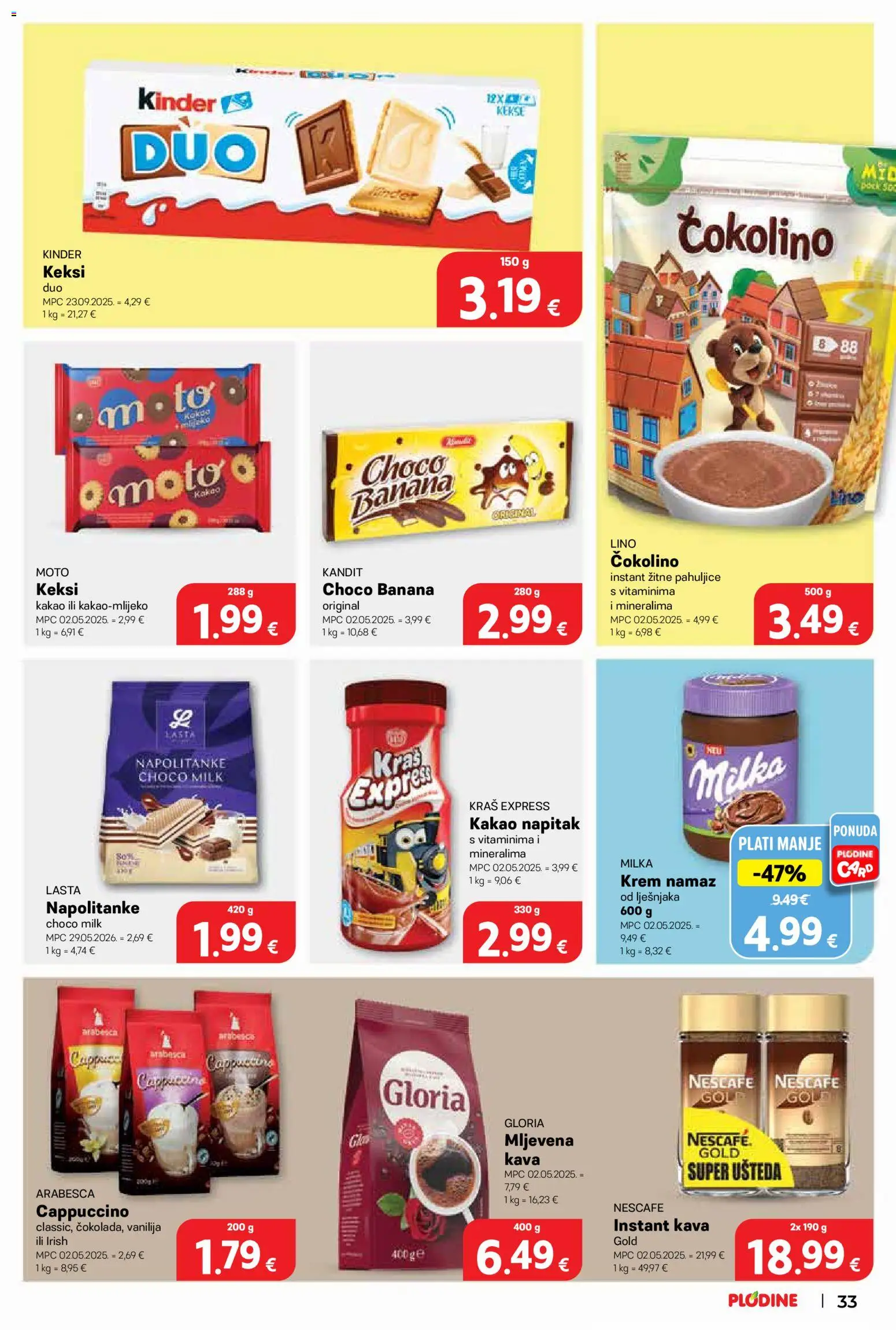 Plodine katalog | vrijedi od 24.06.2026 | Stranica: 33