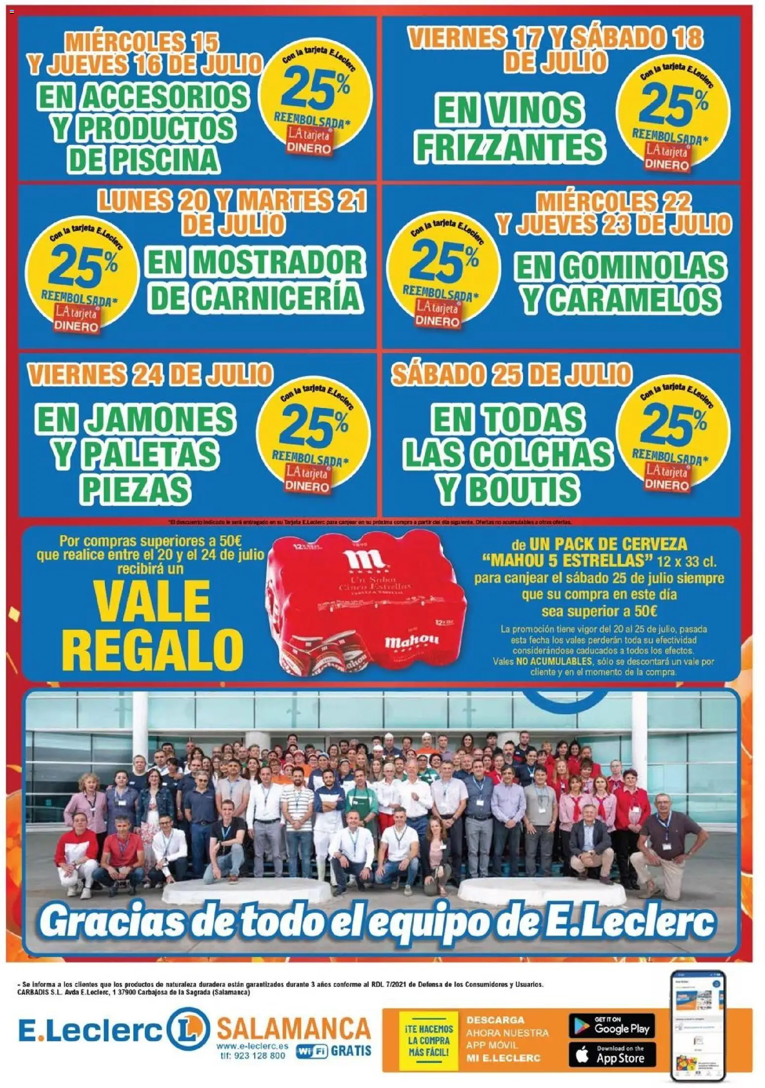 E.Leclerc folleto Salamanca │ válido desde el 15/07/2026 | Página: 32 | Productos: Cerveza
