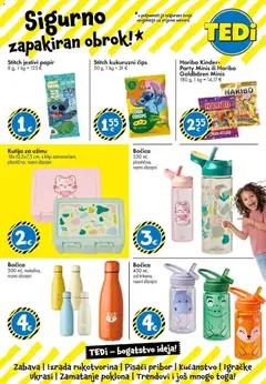 TEDi Katalog - Pregled kataloga iz trgovine TEDi, vrijedi od 21.08.2026 | Stranica: 12 | Proizvodi: Kutija, Kukuruzni čips, Čips, Igračke