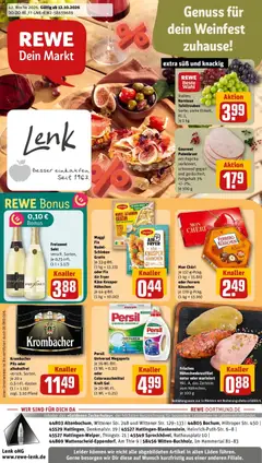 Rewe Prospekt Bochum ab 12.10.2026 gültig