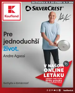 Kaufland SK Nonfood akciós újság - amely érvényes a következő dátumtól: 2026.09.10.