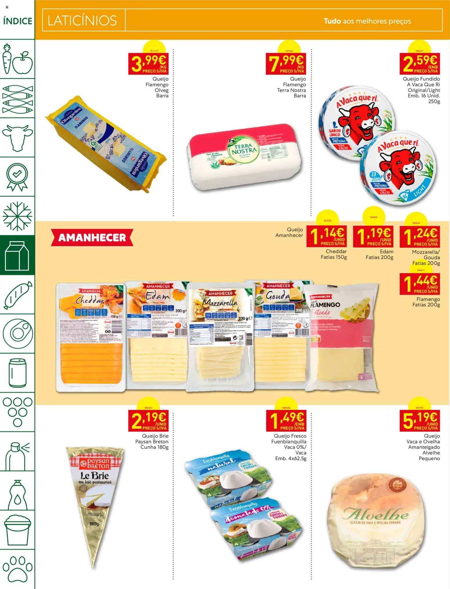 Recheio folheto Madeira │ válido de 15/09/2026 | Página: 12 | Produtos: Laticínios, Cálcio, Queijo, Proteina