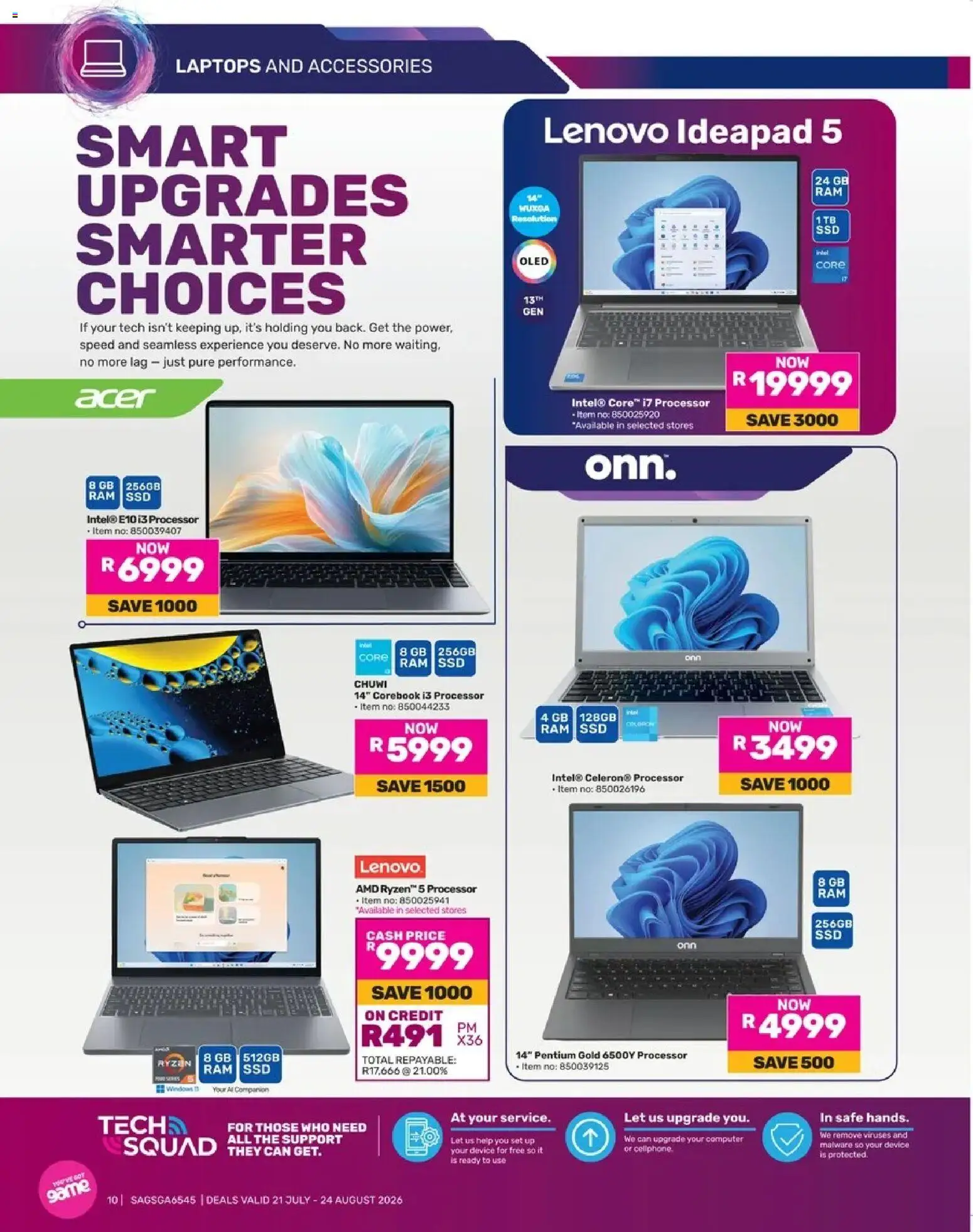Game Catalogue electronics mania valid from 21/07/2026 | Page: 10 | Products: Computer, Game