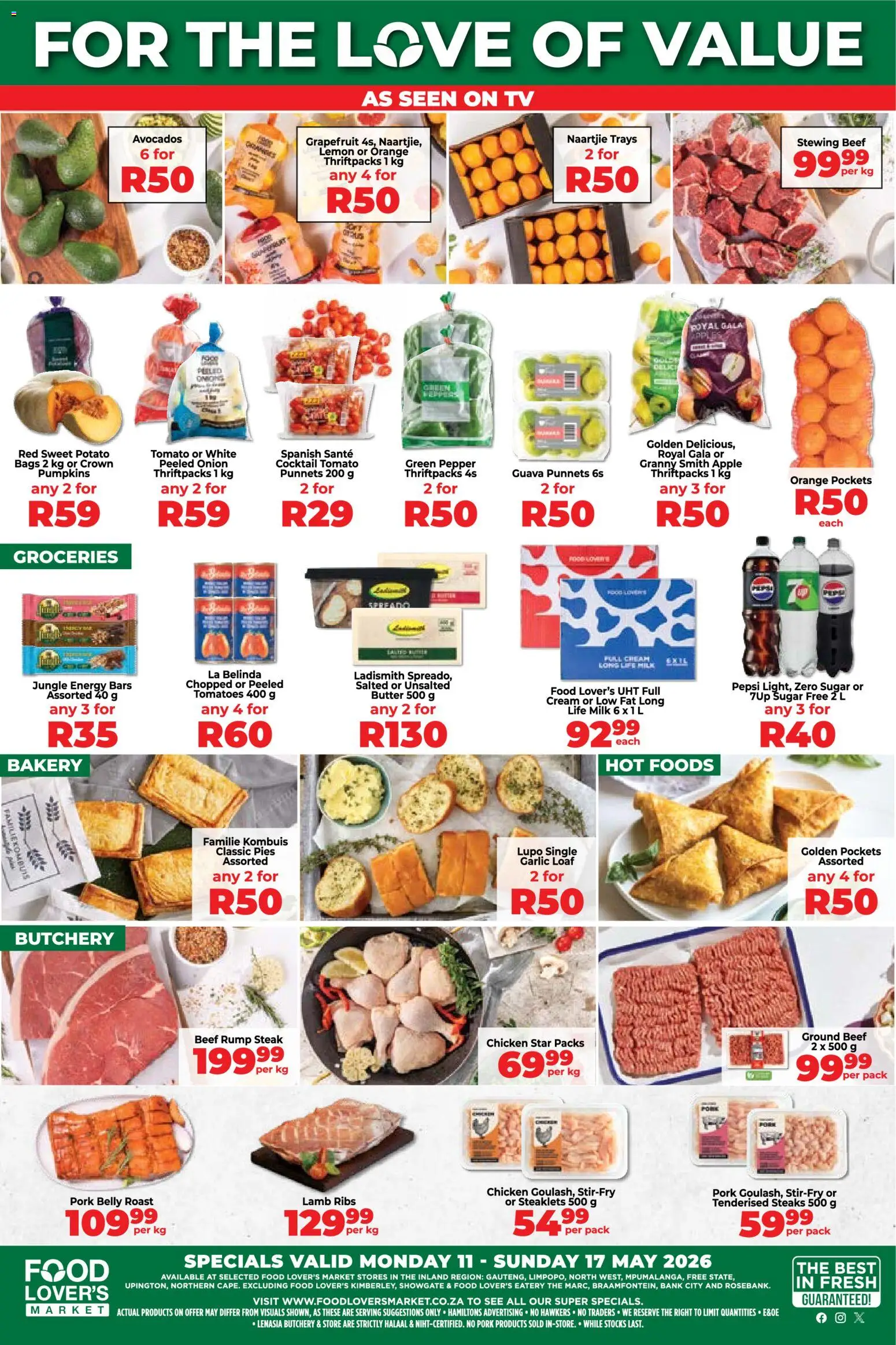 New Food Lover's Market catalogue – valid from 11.05.2026 | Page: 1