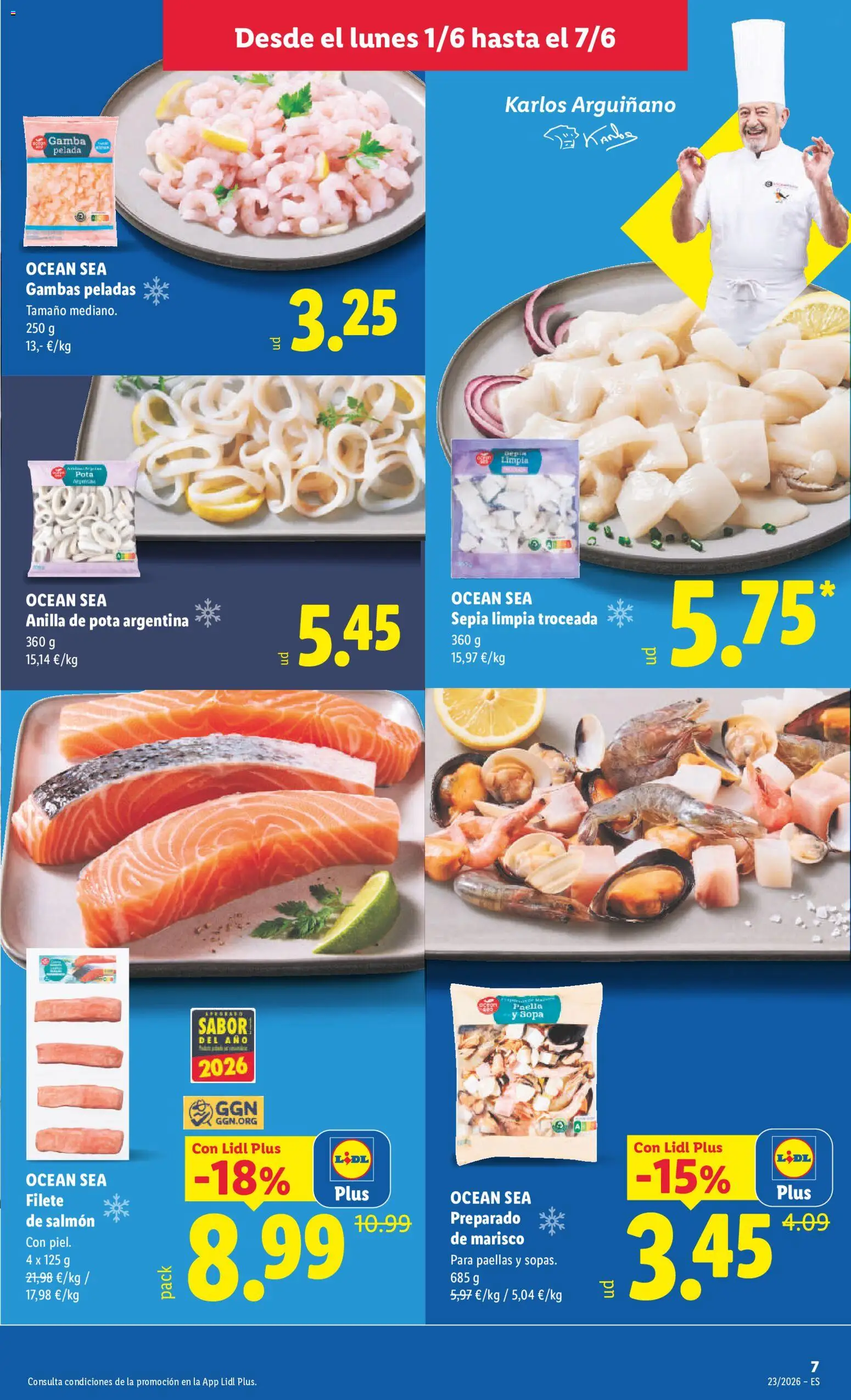 Lidl folleto Illes Balears │ válido desde el 01.06.2026 | Página: 9 | Productos: Παιχνίδια, Filete, Gamba
