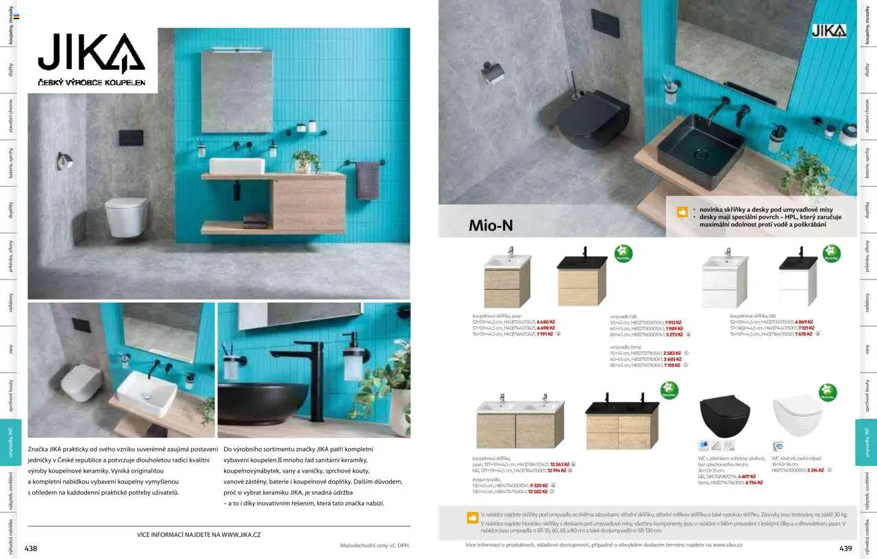 Siko koupelny katalog Koupelny 2025/2026 od 14.10.2025 | Strana: 222 | Produkty: Osvětlení, Umyvadlo, Wc, Baterie
