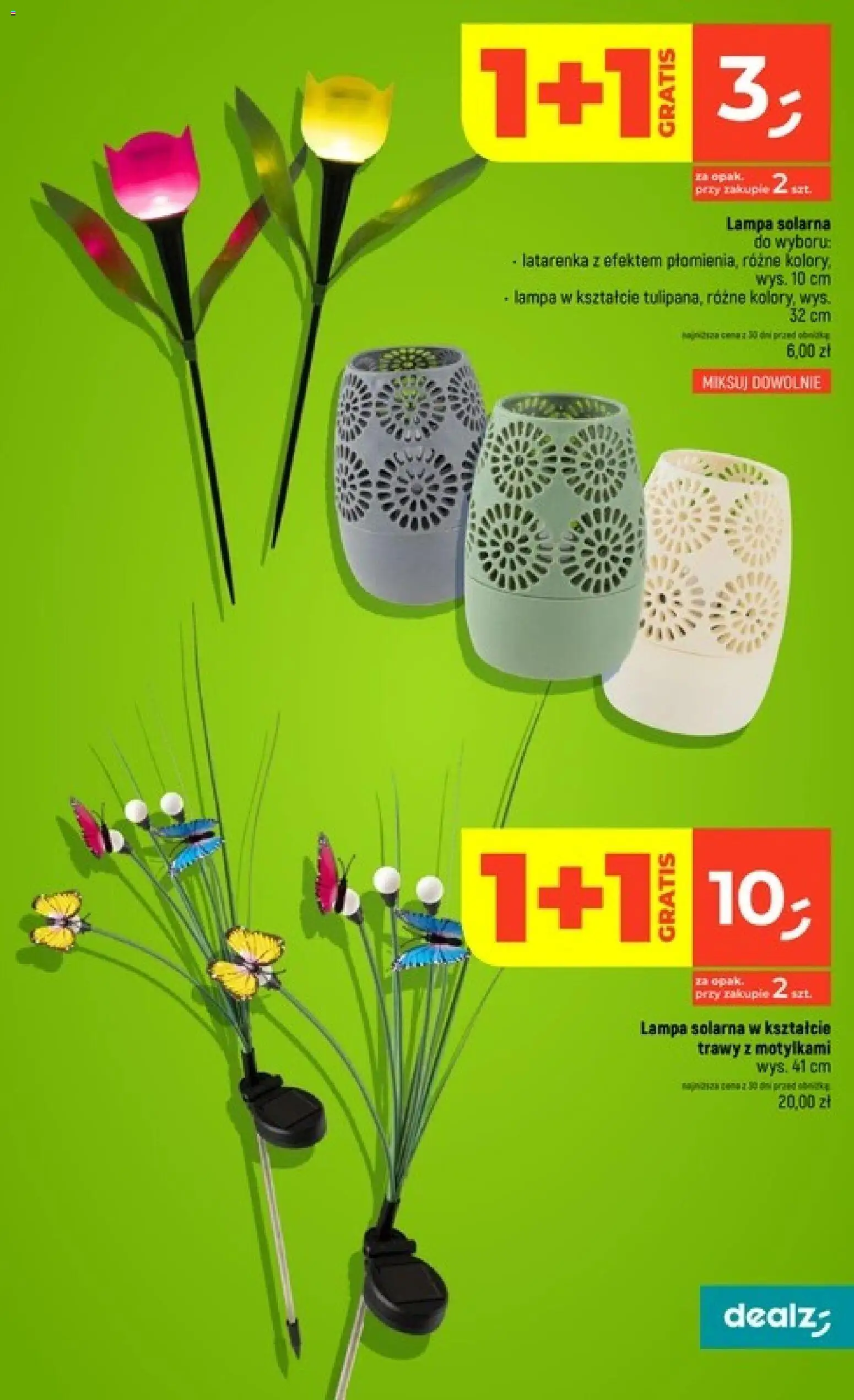Dealz gazetka od 17.09.2026 | Strona: 61 | Produkty: Trawy, Lampa solarna, Lampa