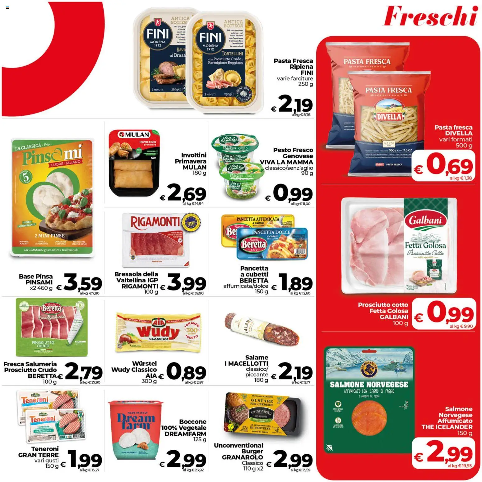 Volantino COOP del 30/07/2026 | Pagina: 15 | Prodotti: Salame, Pasta, Pesto, The