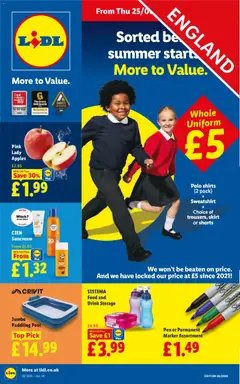 Preview of Weekly offers Lidl valid from 25/06/2026