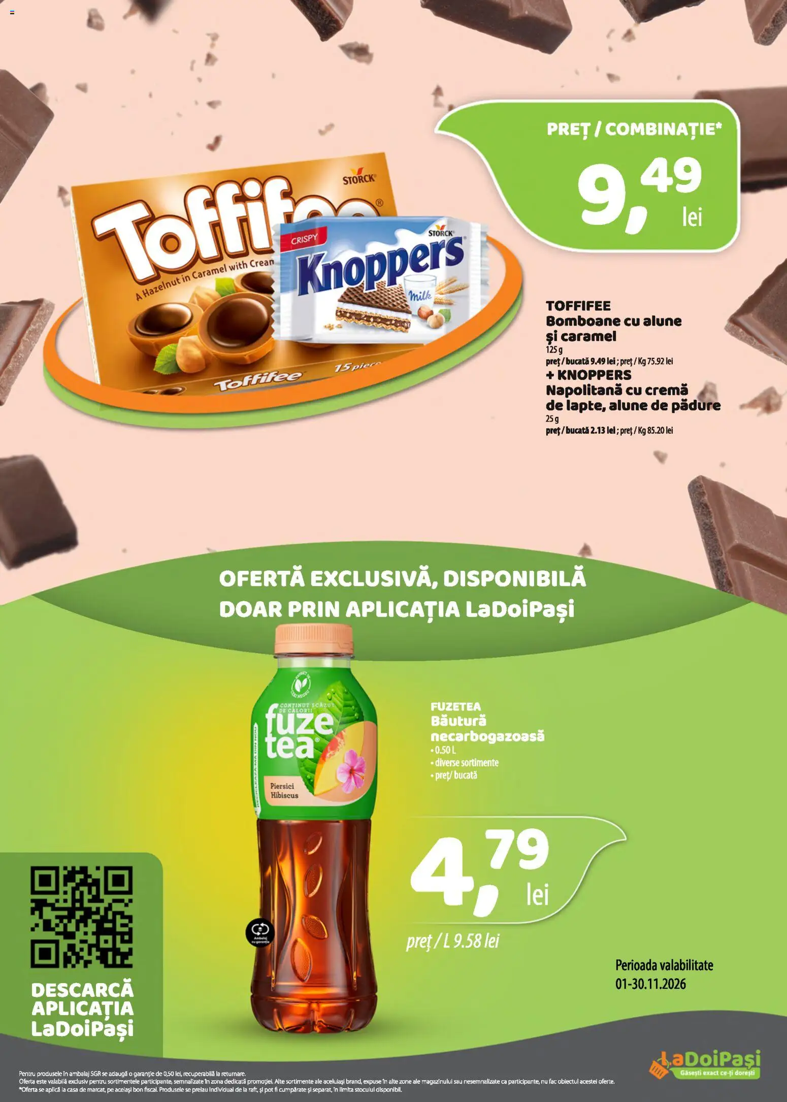 Noul catalog LaDoiPași – valabil de la 01.11.2026 | Pagină: 7 | Produse: Aplică, Alune, Cremă, Alune de pădure