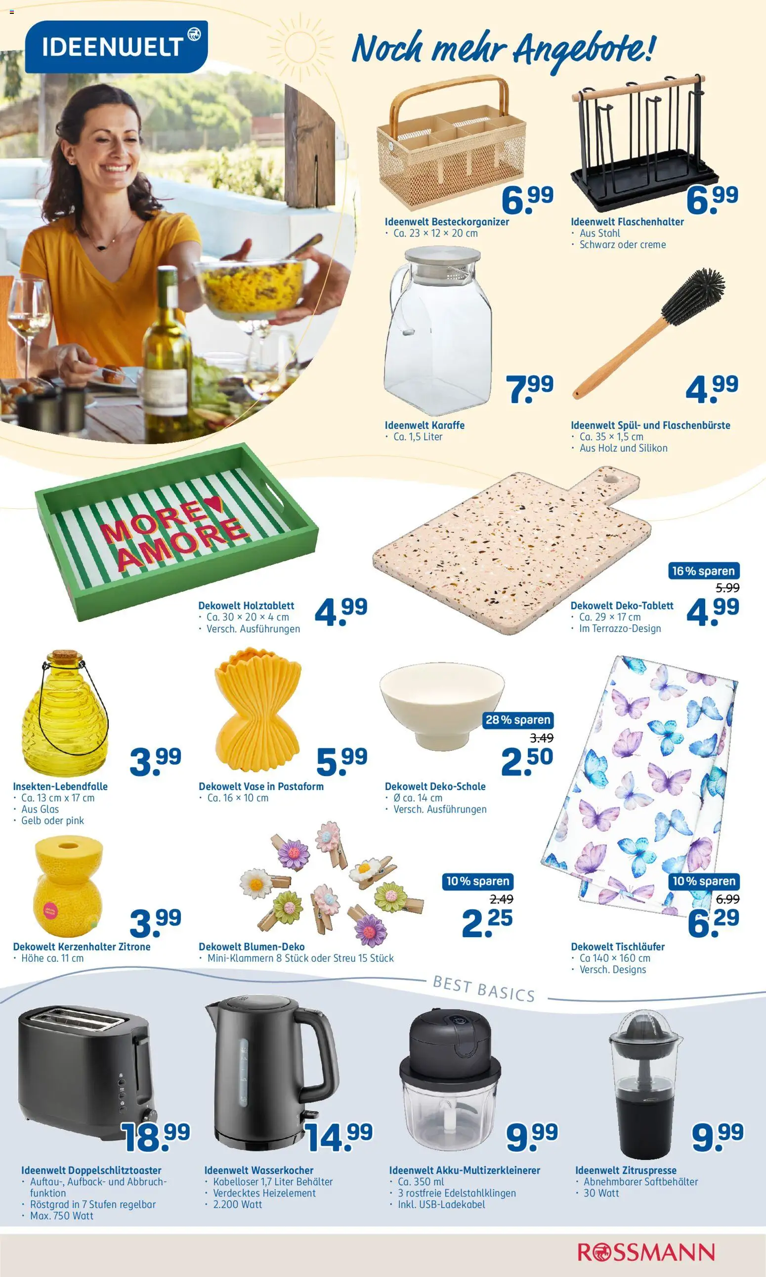 Rossmann Angebotsprospekt – gültig ab 29.06.2026 | Seite: 4 | Produkte: Wasserkocher, Vase, Creme, Zitrone