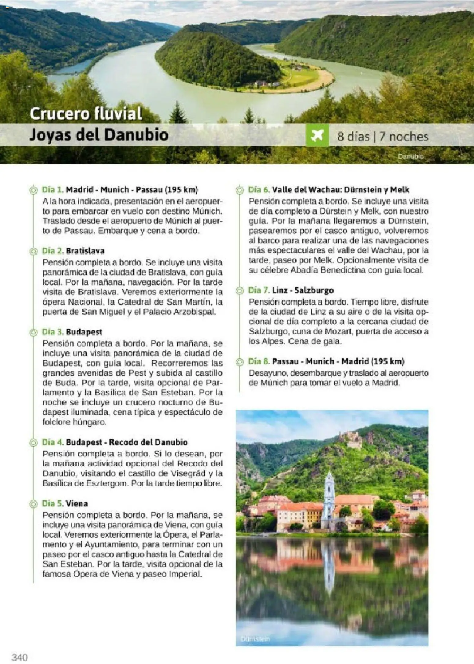 Viajes El Corte Inglés Rutas Culturales de la Comunidad de Madrid │ válido desde el 01.04.2026 | Página: 340 | Productos: Cuna