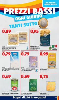 Anteprima del volantino BESCIAMELLA, a lunga conservazione 500 ml, al litro €1,98 valido a partire dal 22/06/2026 | Pagina: 3