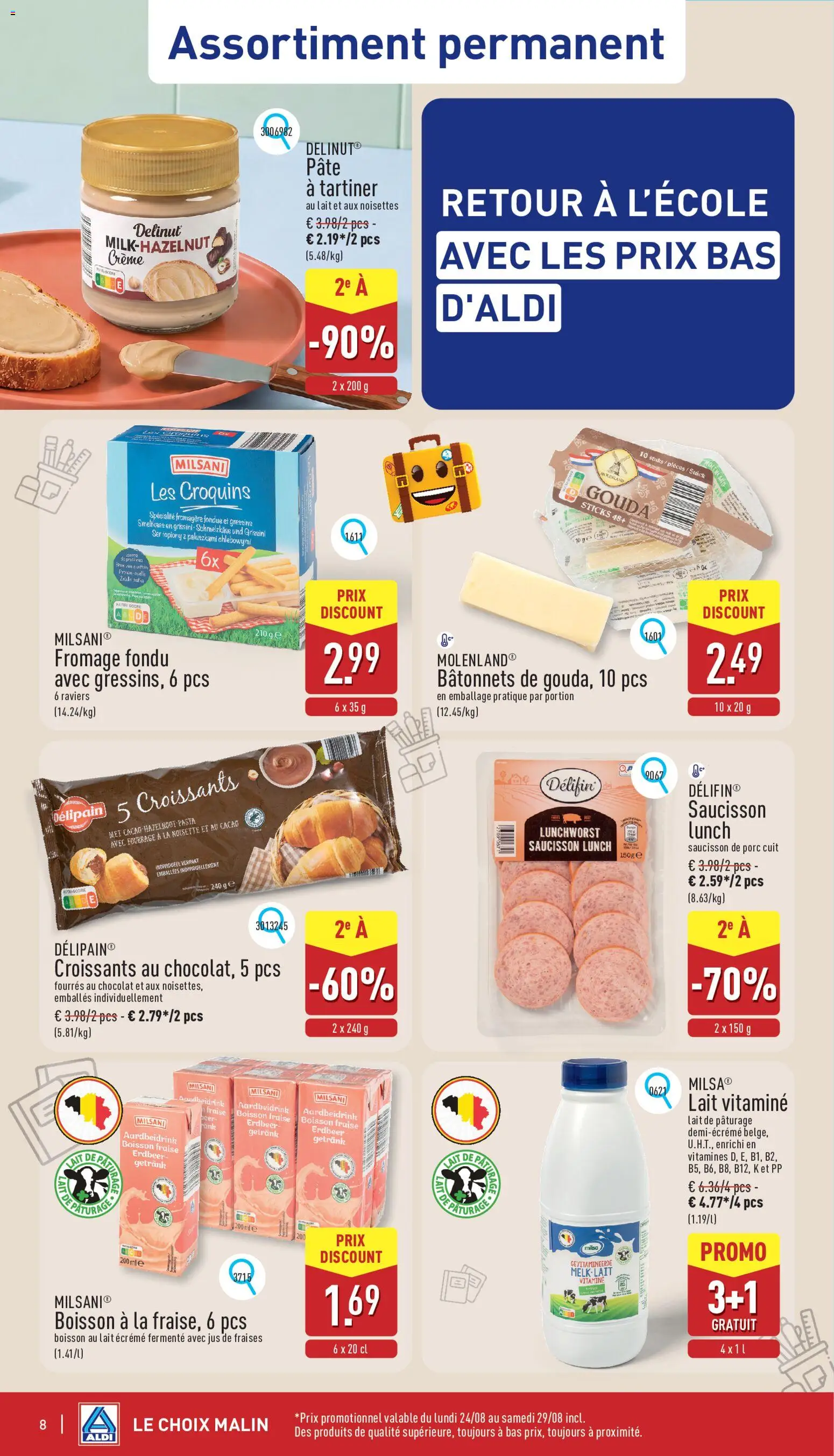 {H1} | Pagina: 8 | Producten: Dip, Cacao, Gouda, Crème