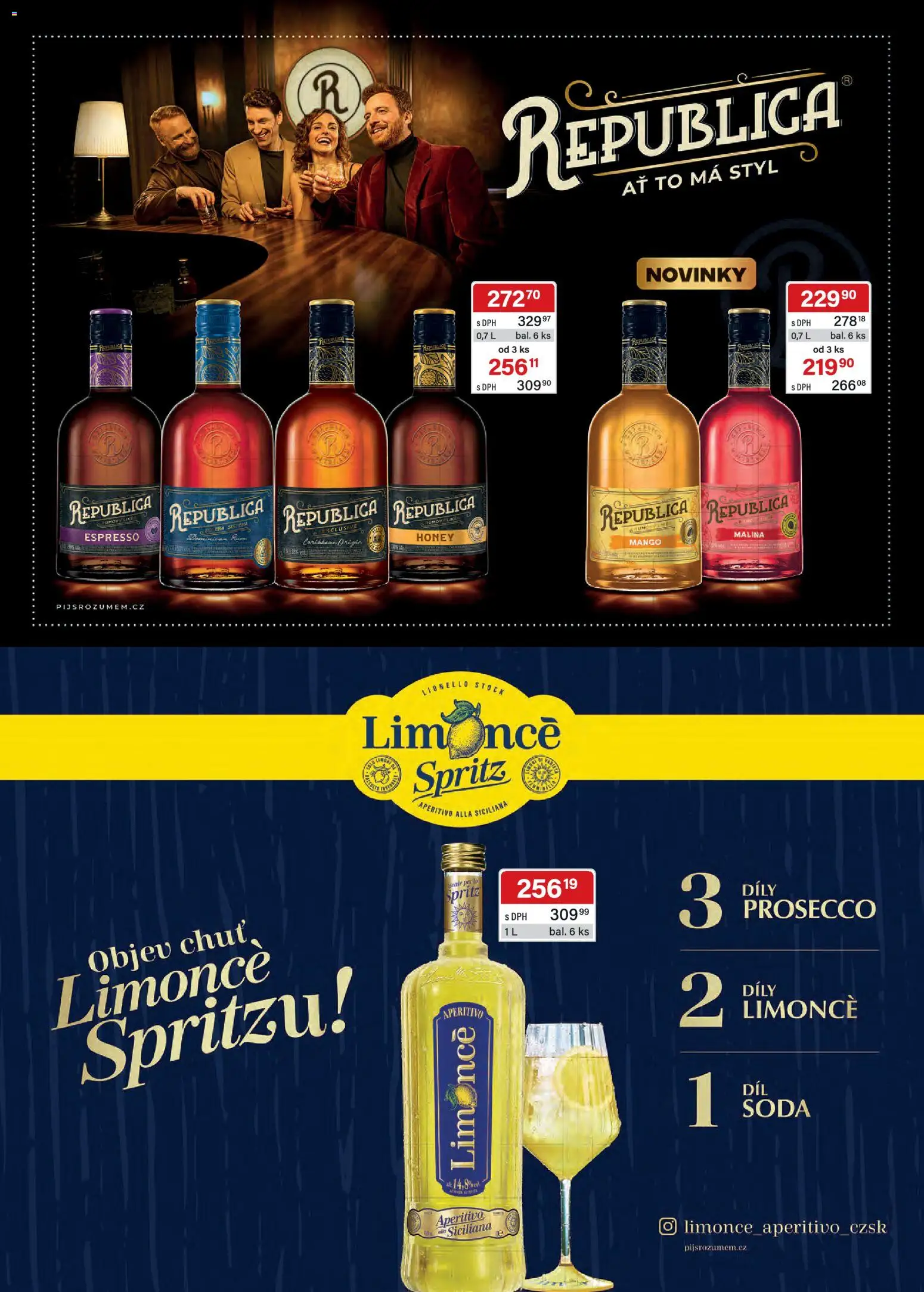 Astur & Qanto leták - Velkoobchod 09/2026 od 01.09.2026 | Strana: 17 | Produkty: Prosecco, Spritz, Aperitivo, Republica