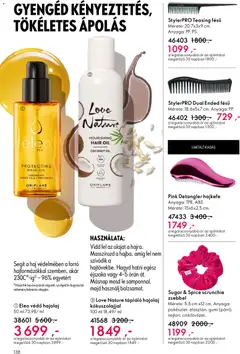 Katalógus Oriflame 2026/07 - amely érvényes a következő dátumtól: 06.05.2026 | Oldal: 138 | Termékek: Hajolaj