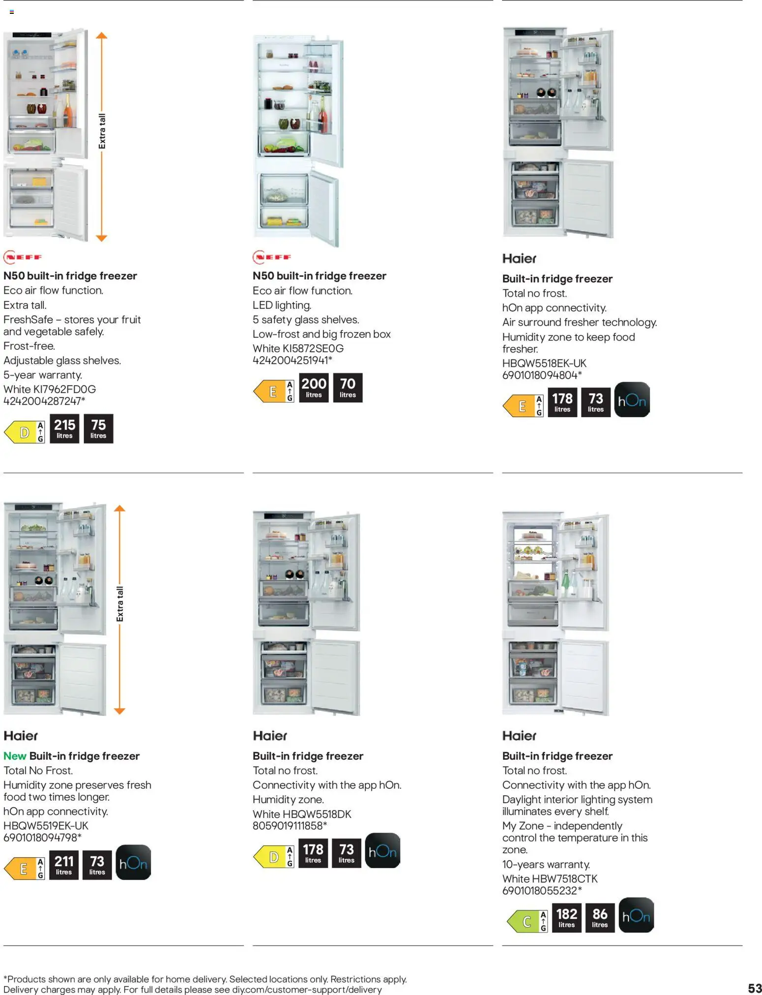 {H1} | Page: 53 | Products: Box, Freezer