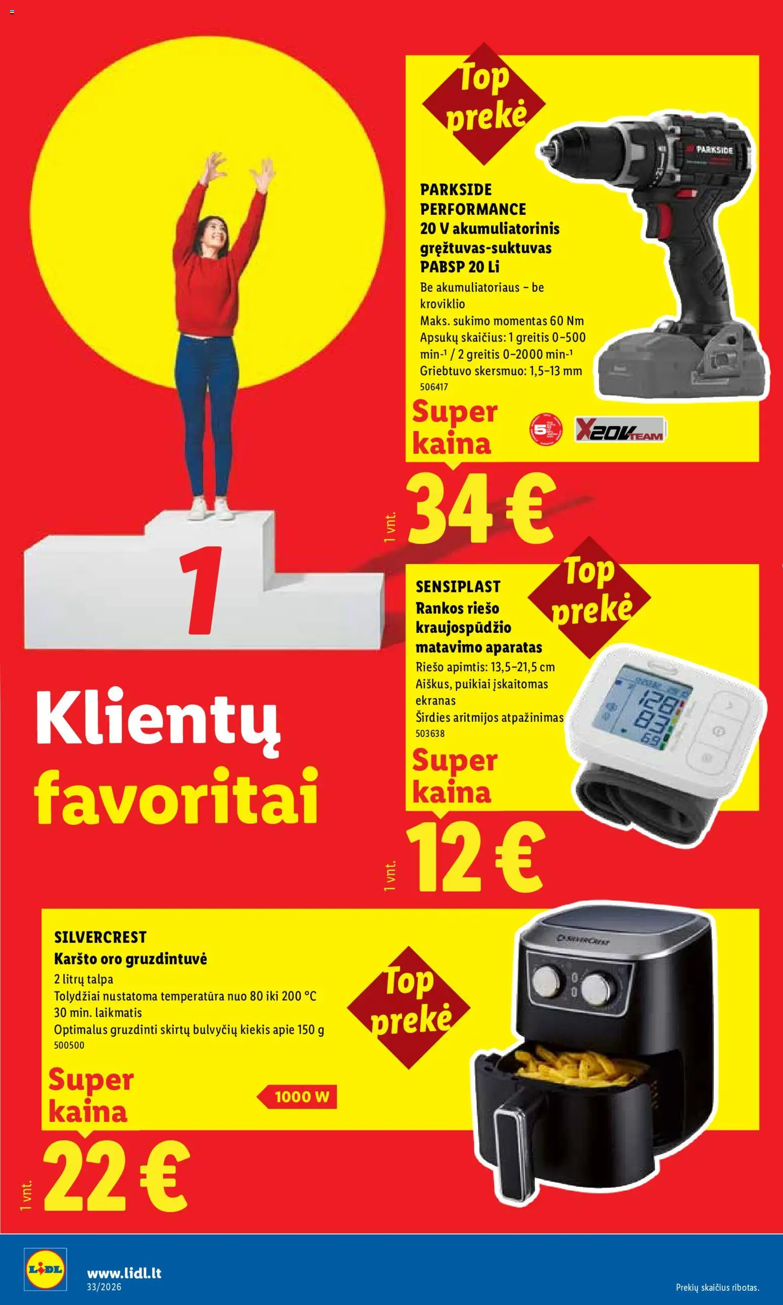 LIDL akcijos nuo 2026.08.10 | Puslapis: 18