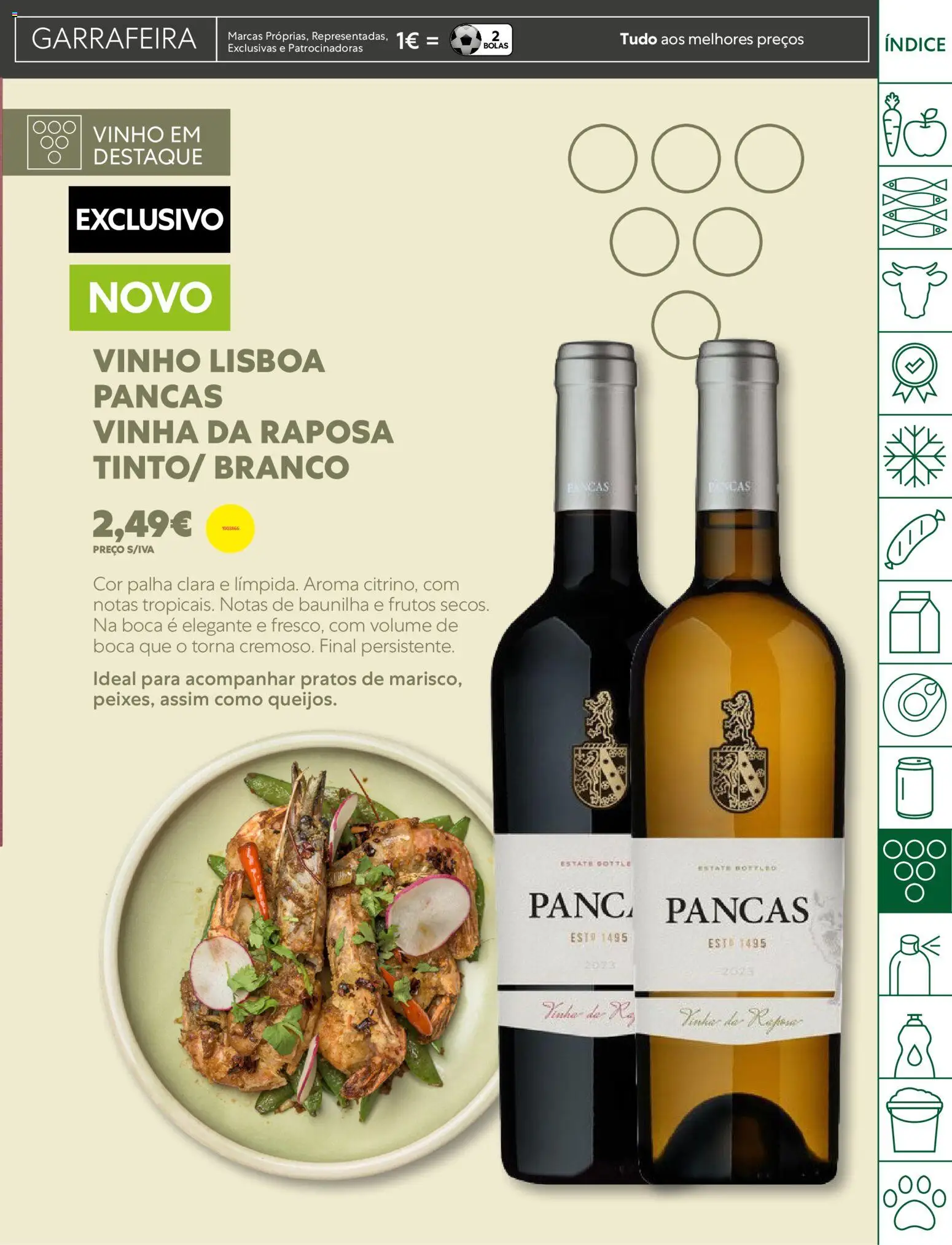 Recheio folheto │ válido de 05.05.2026 | Página: 37 | Produtos: Pratos, Vinho