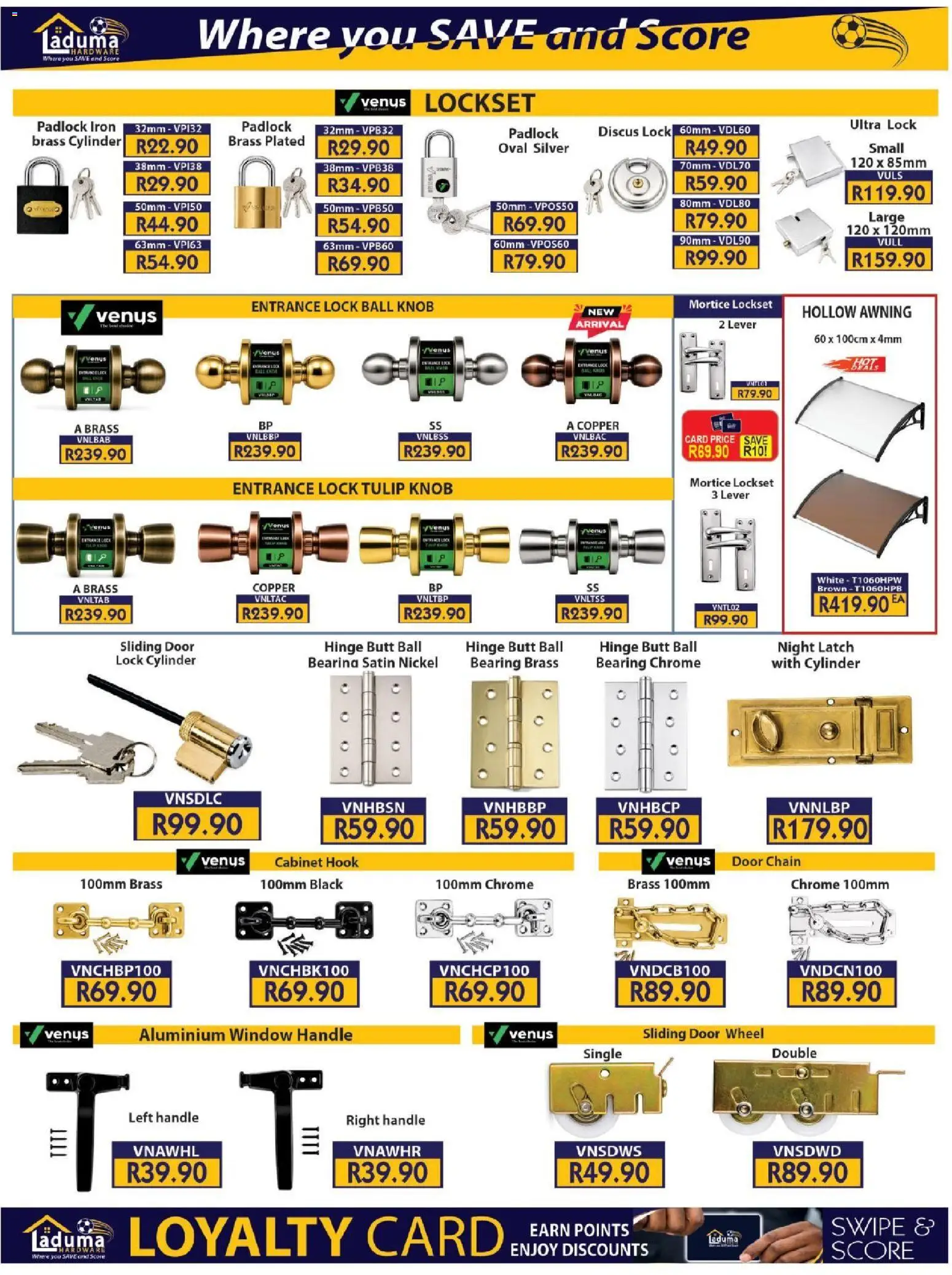 New Laduma Hardware catalogue – valid from 16/09/2026 | Page: 19