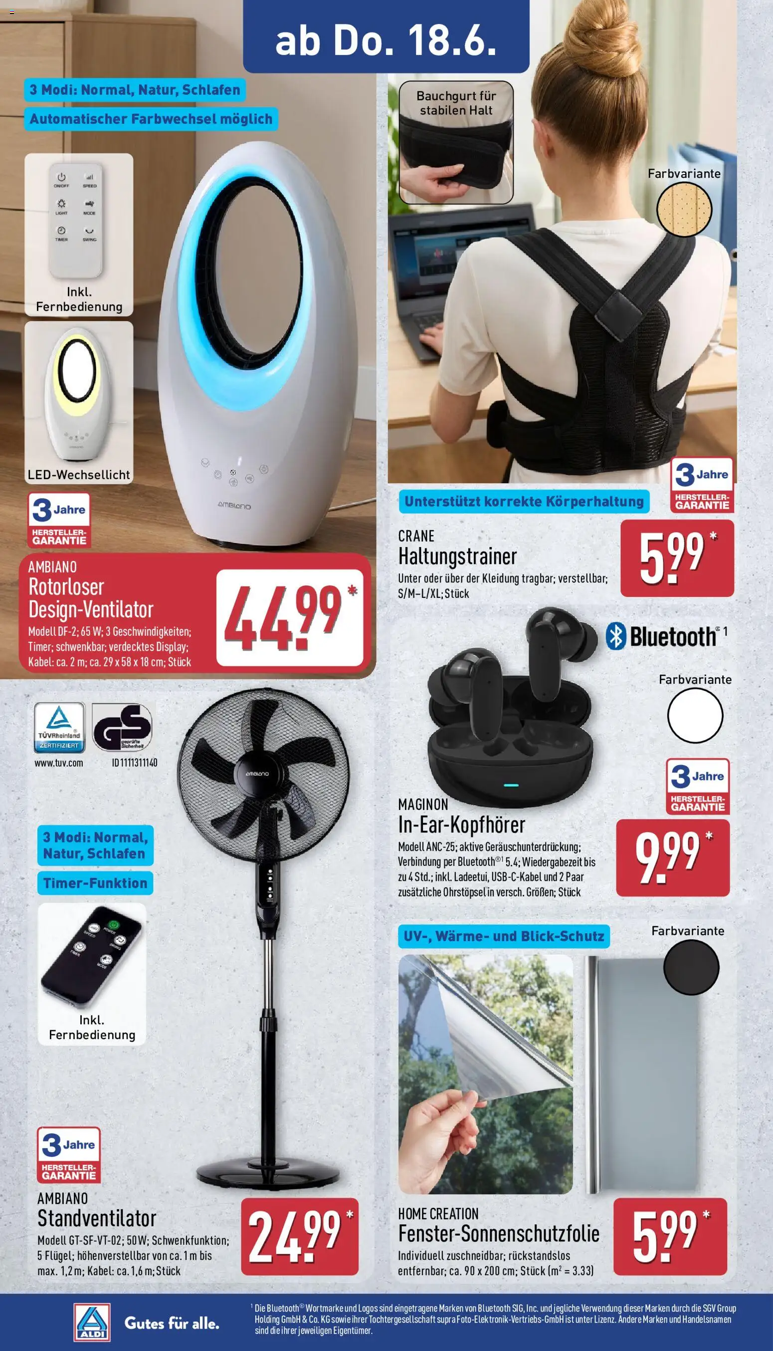 Aldi Prospekt – gültig ab 15.06.2026 | Seite: 26 | Produkte: Kabel, Home creation