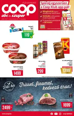 COOP akciós újság - amely érvényes a következő dátumtól: 11.06.2026