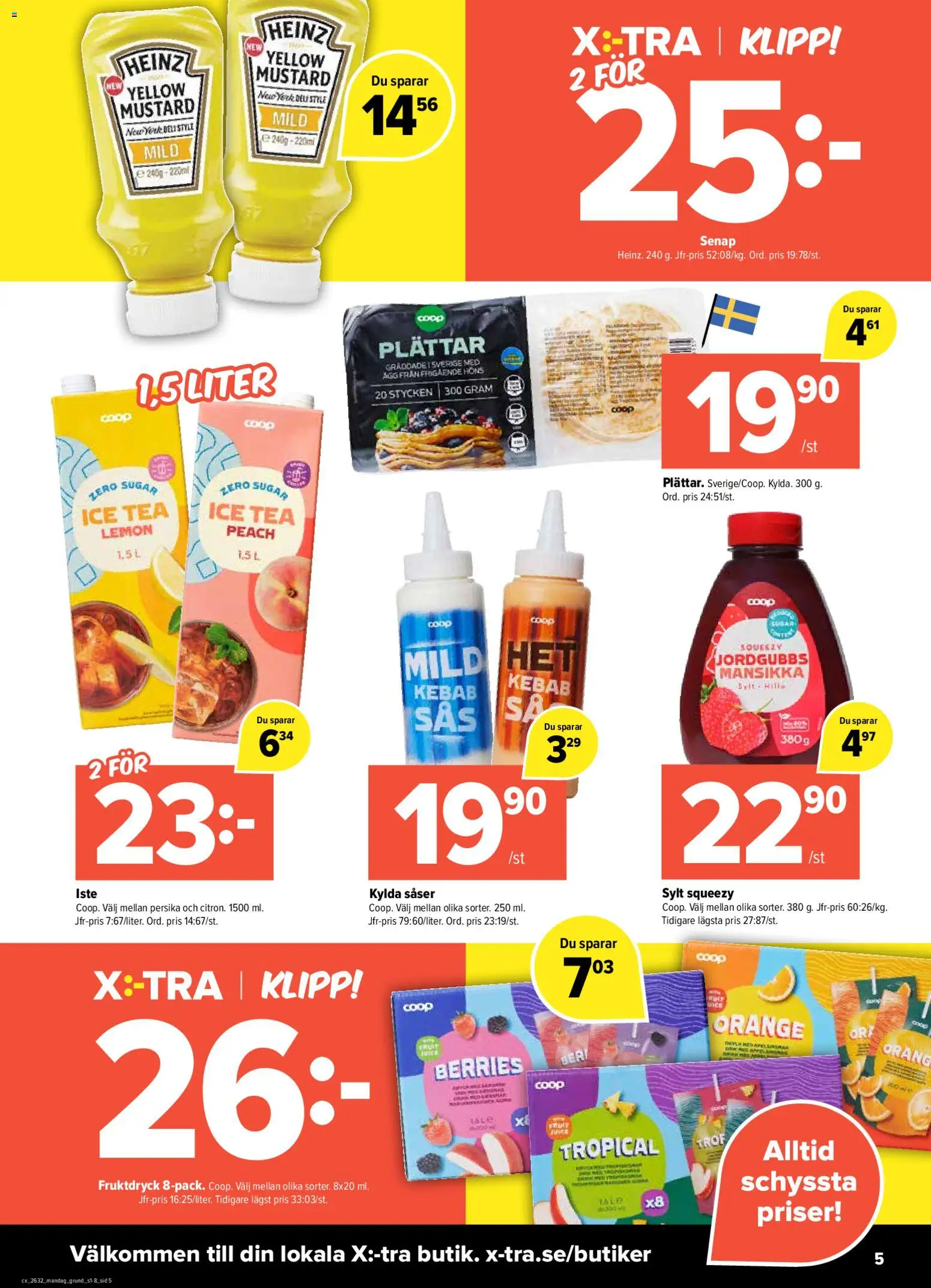 Coop X:-TRA reklamblad aktuell från 03/08/2026 | Sida: 5