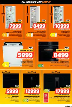 Power erbjudanden - Förhandsvisning av reklamblad från butik Power aktuell från 26/10/2026 | Sida: 45 | Produkter: Diskmaskin, Fläkt, Induktionshäll, Kuvert