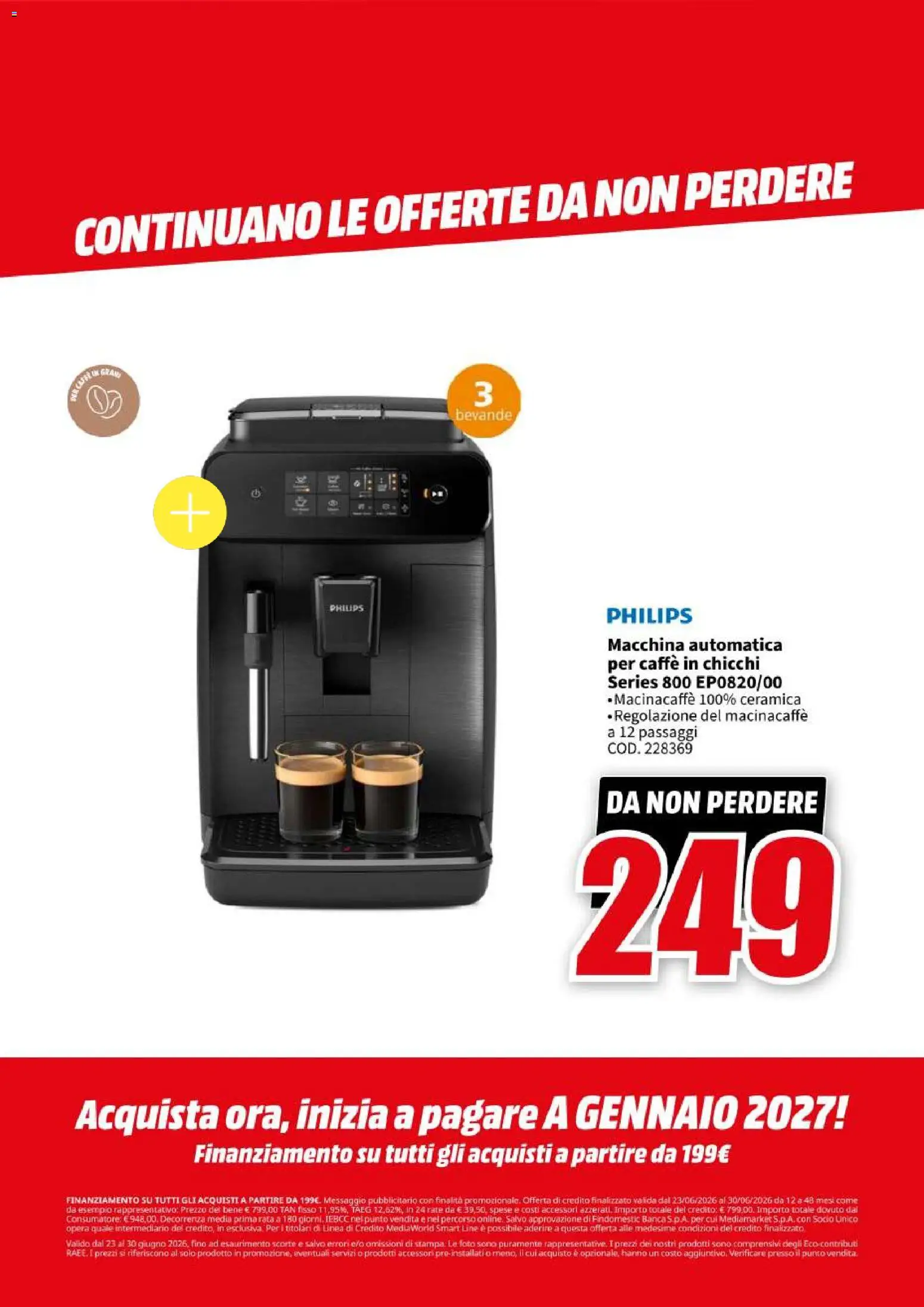 Volantino Media World del 23/06/2026 | Pagina: 79 | Prodotti: Caffè