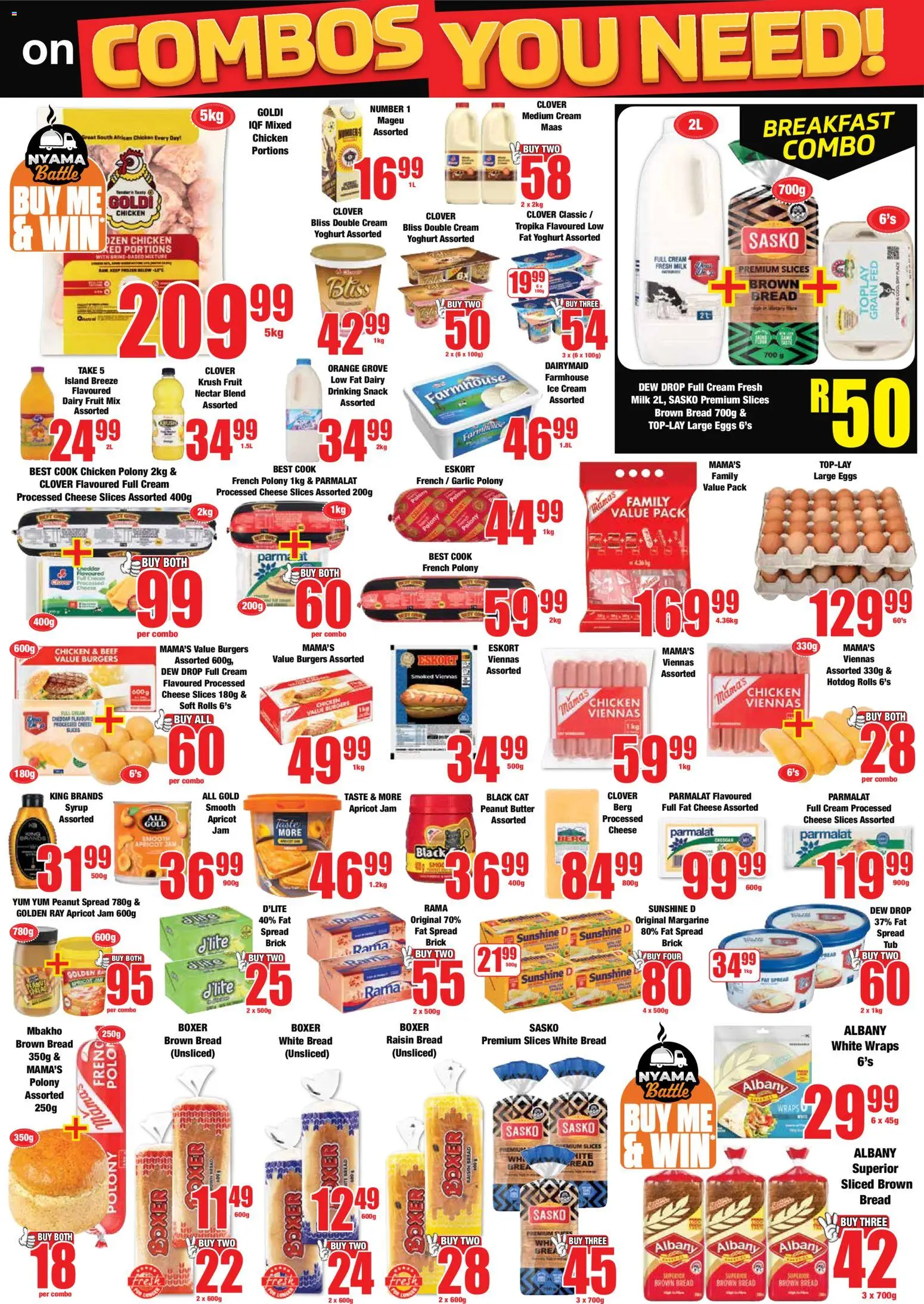 New Boxer catalogue – valid from 11.05.2026 | Page: 3 | Products: Yoghurt, Eggs, Ice cream, Syrup