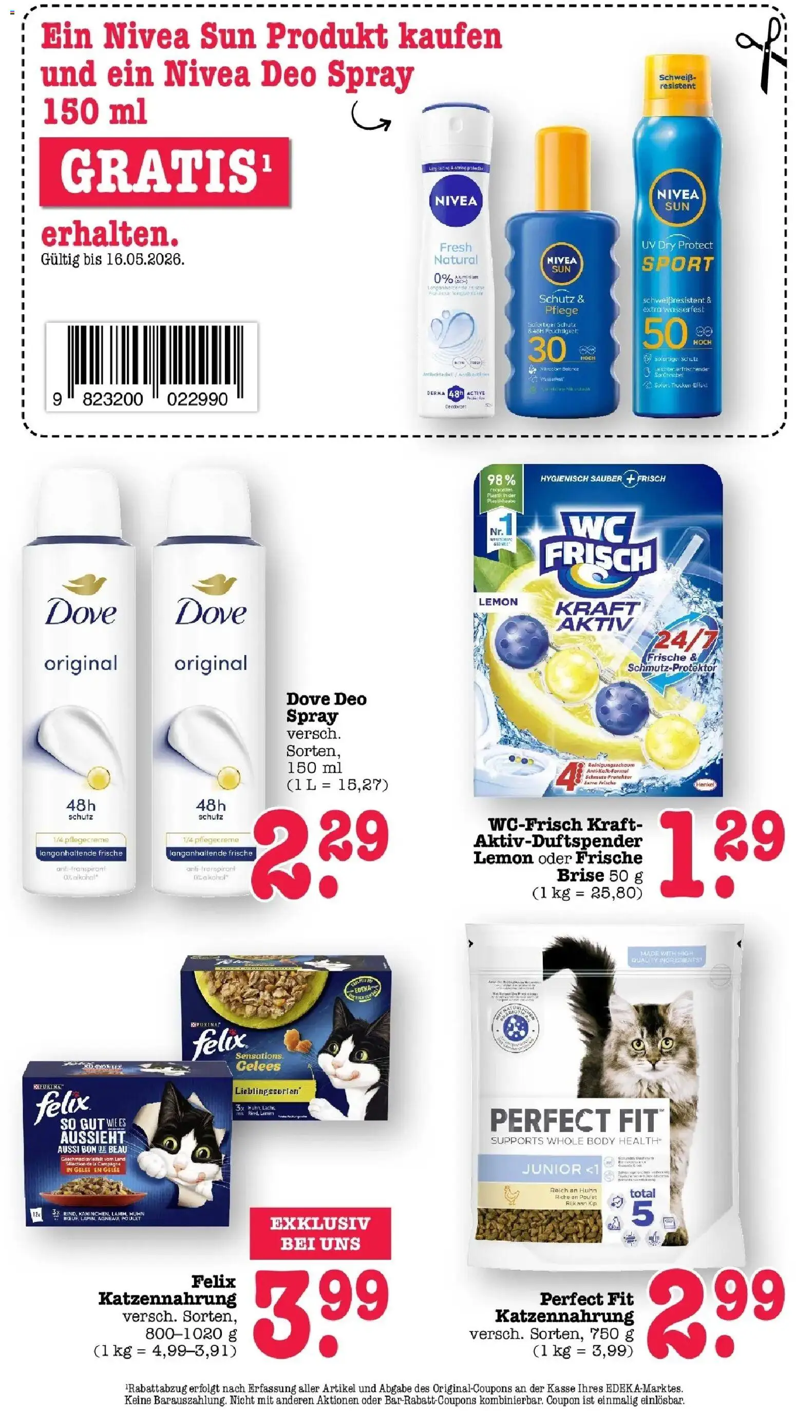 Edeka prospekt Bühlertal	 – gültig ab 10.05.2026 | Seite: 63 | Produkte: Deodorant, Antitranspirant, Lachs