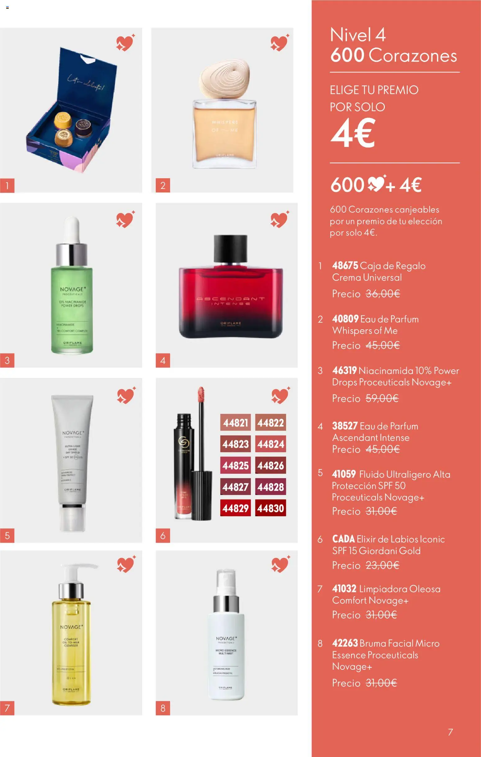 Oriflame Catálogo Beauty Rewards │ válido desde el 08.06.2026 | Página: 7 | Productos: Crema, Eau de parfum, Caja